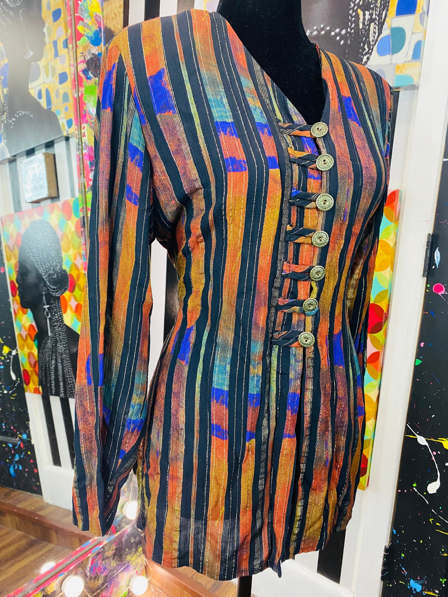 Vintage Sharon Anthony Long Sleeve Blouse