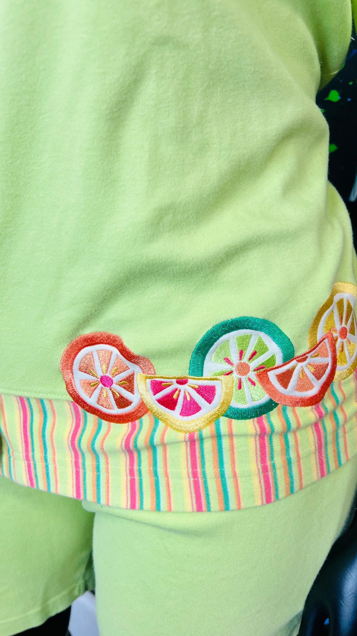 Vintage Cotton Fruit Slices Set (20/22)