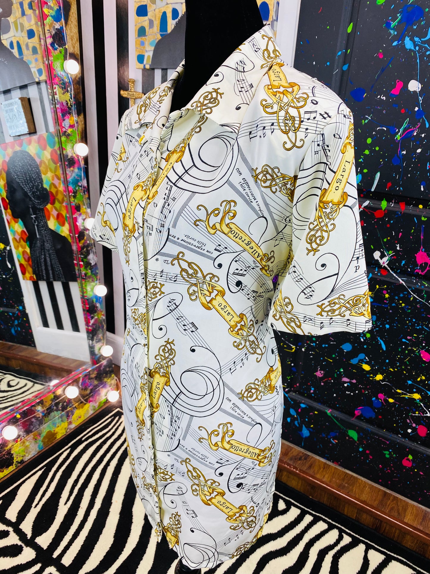 Vintage Jordan Short Sleeve Blouse