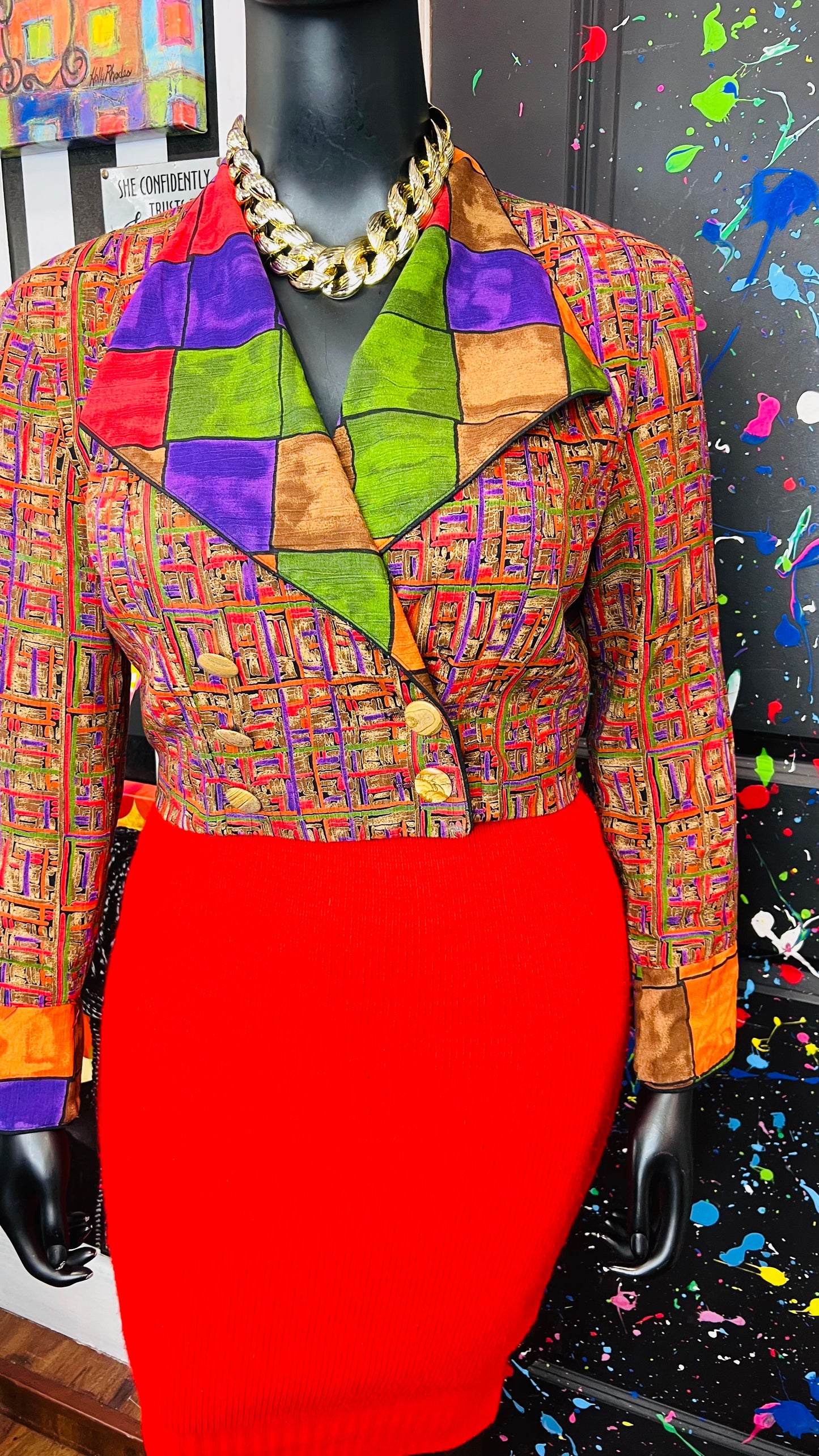 Vintage Platinum Blazer (14)