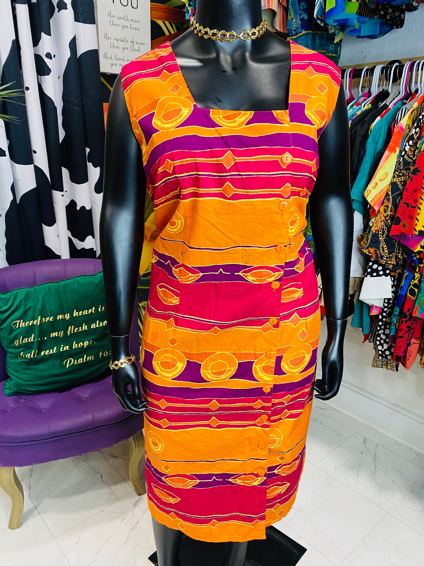 Vintage Sleeveless Dress