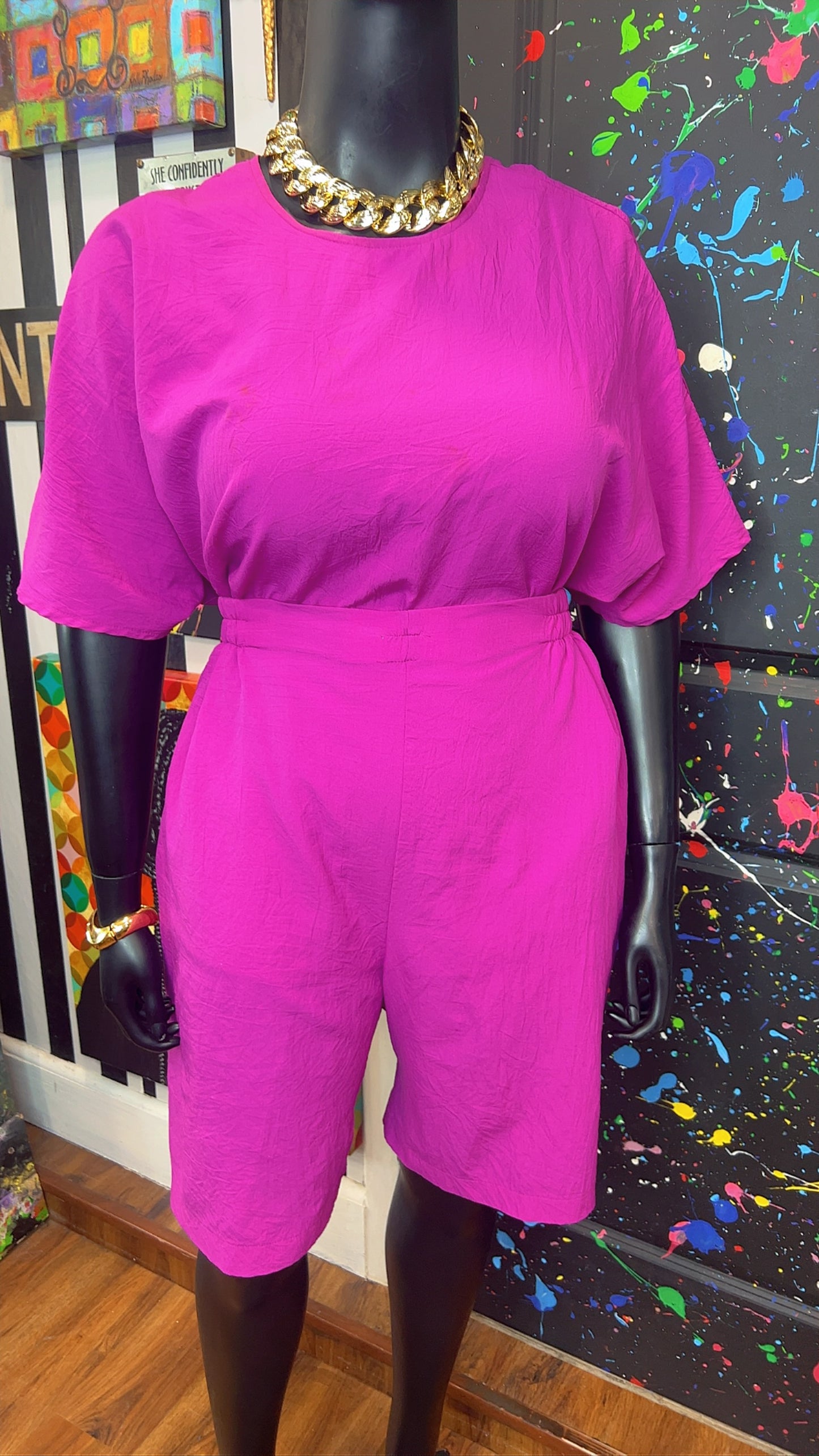 Vintage Shorts Set w/ Matching Duster (24W)