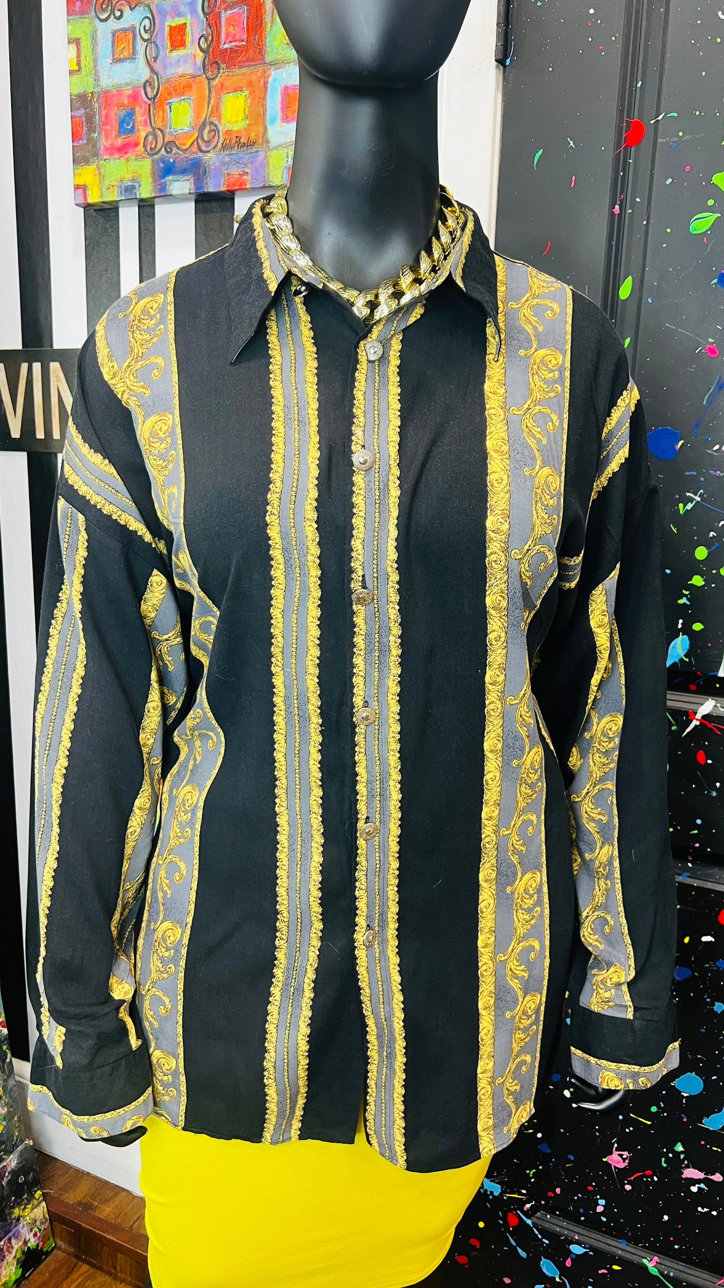 Vintage Rayon Blouse (26)