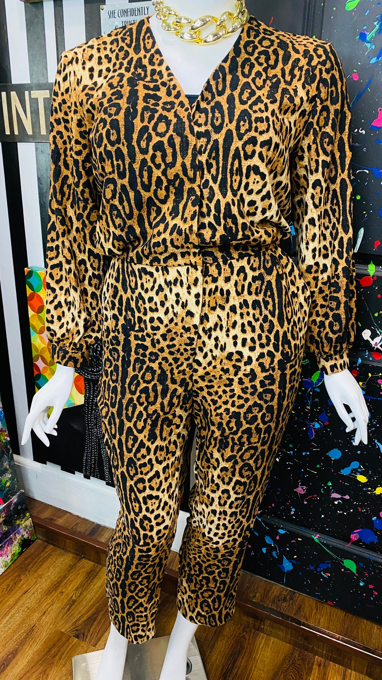 Animal Print Jumpsuit (20)