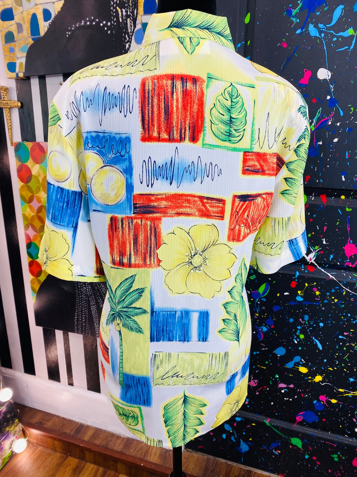 Vintage Allison Daley Short Sleeve Blouse