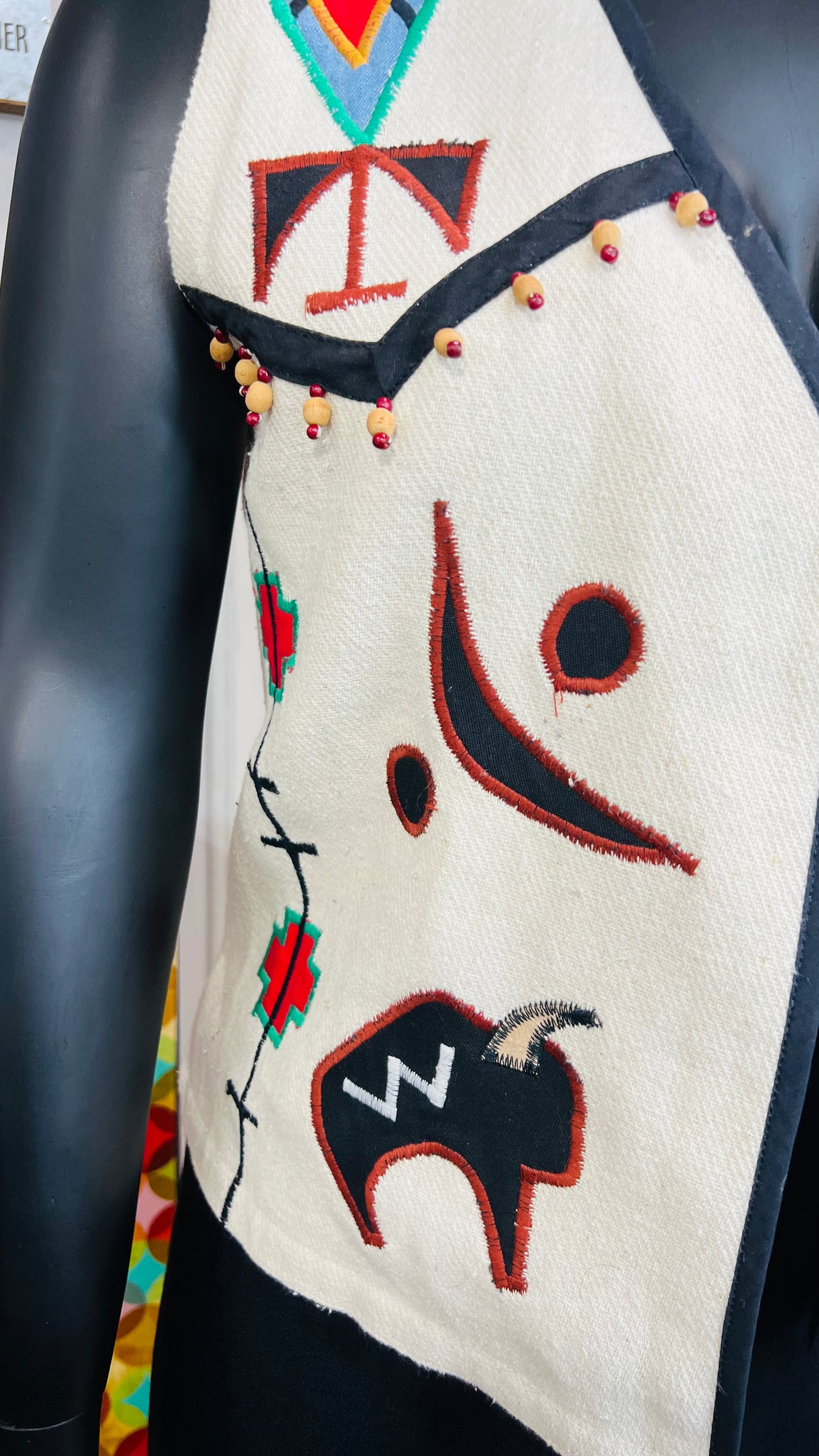 Vintage Tribal Print Vest (14)