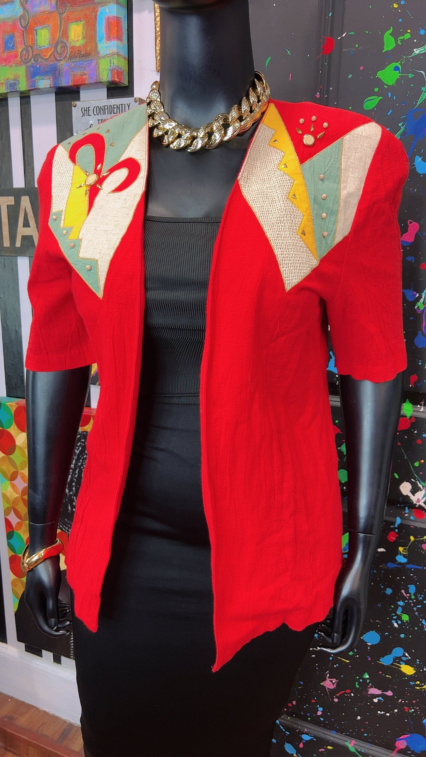 New with Tags Rainbow Long Duster (30)