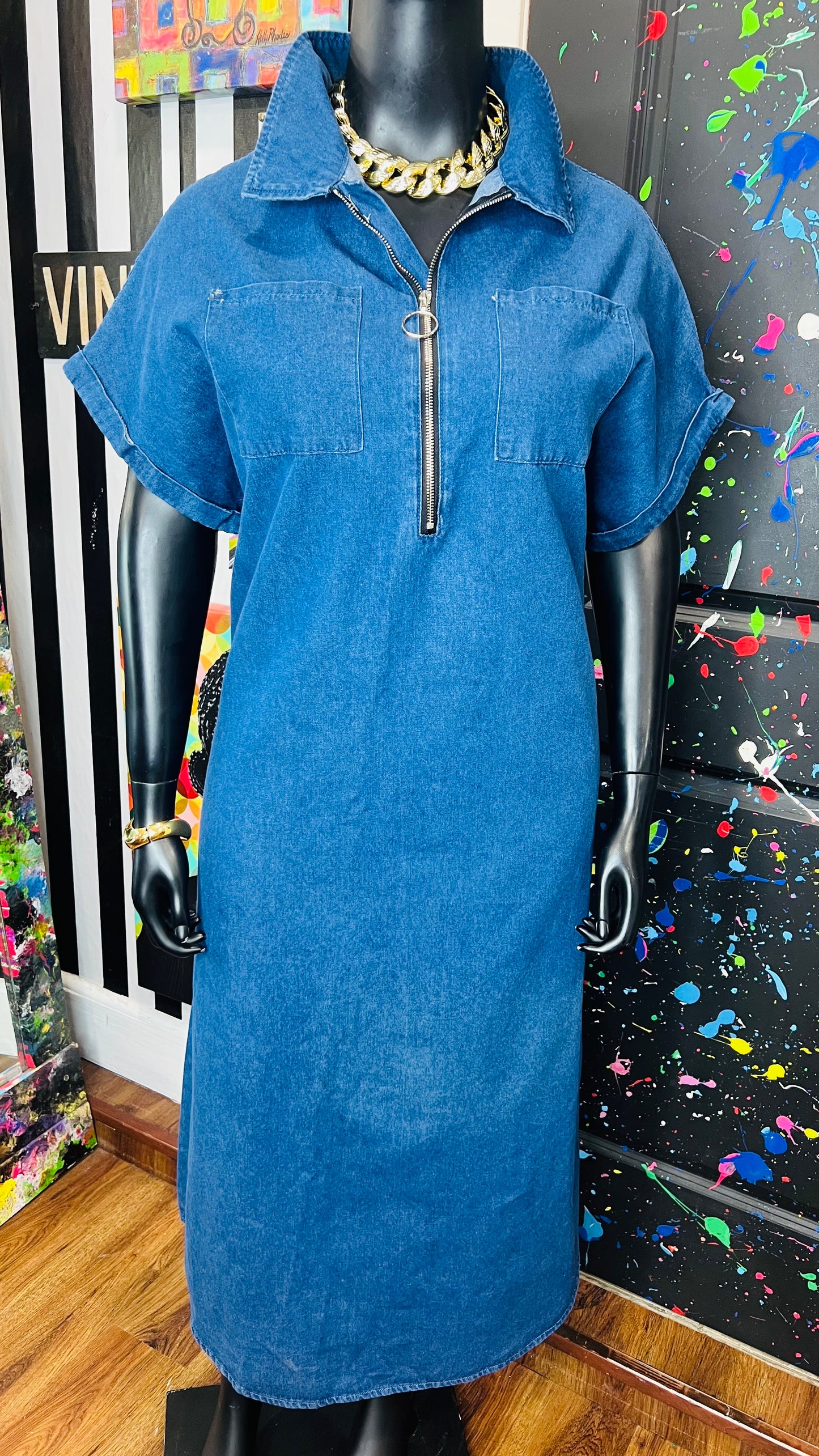 Y2K Denim Dress (18)
