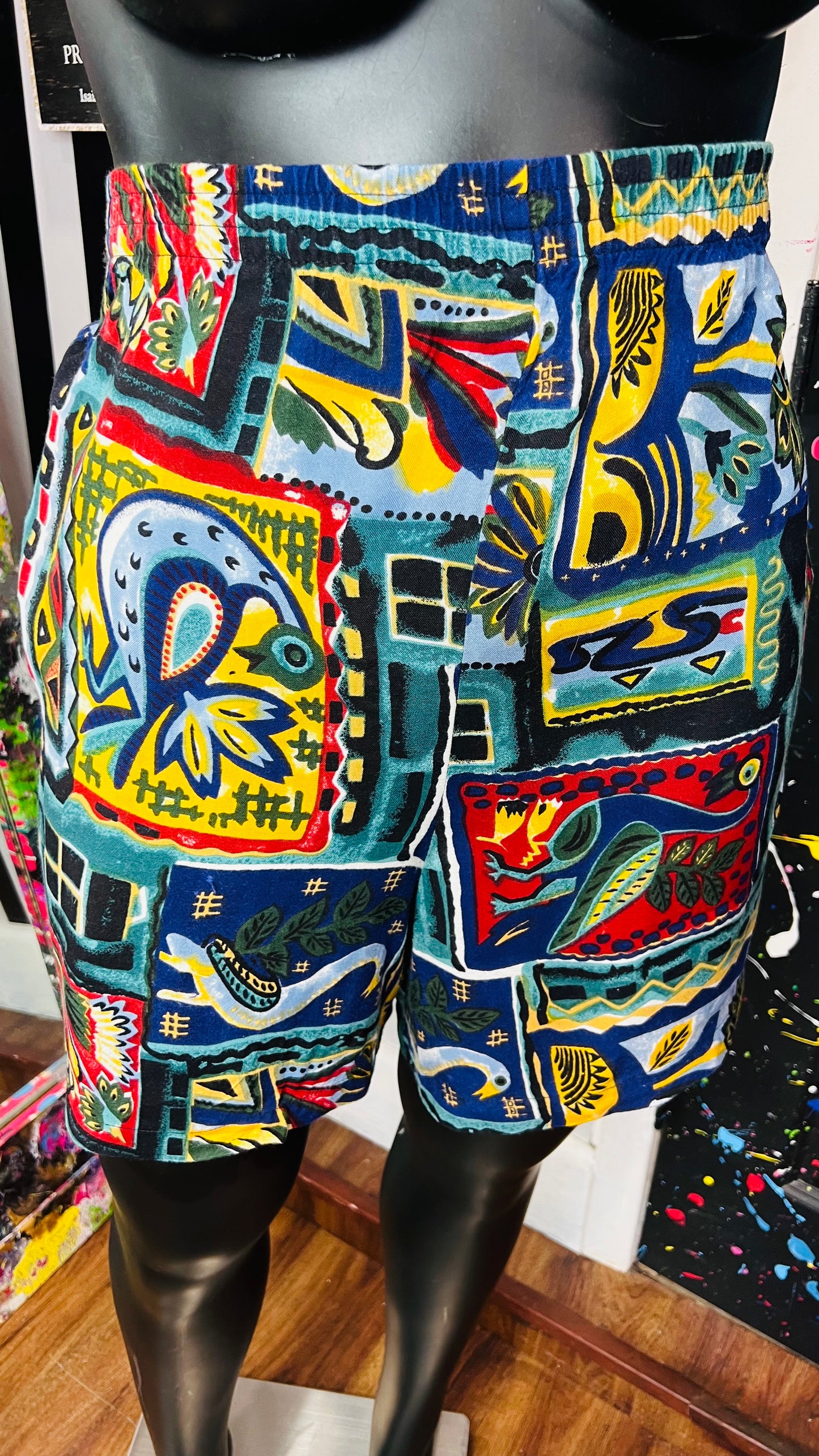 Vintage Rayon Short (22)