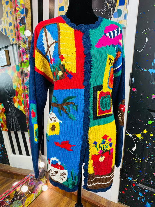 Vintage Hand Knit Sweater (20)