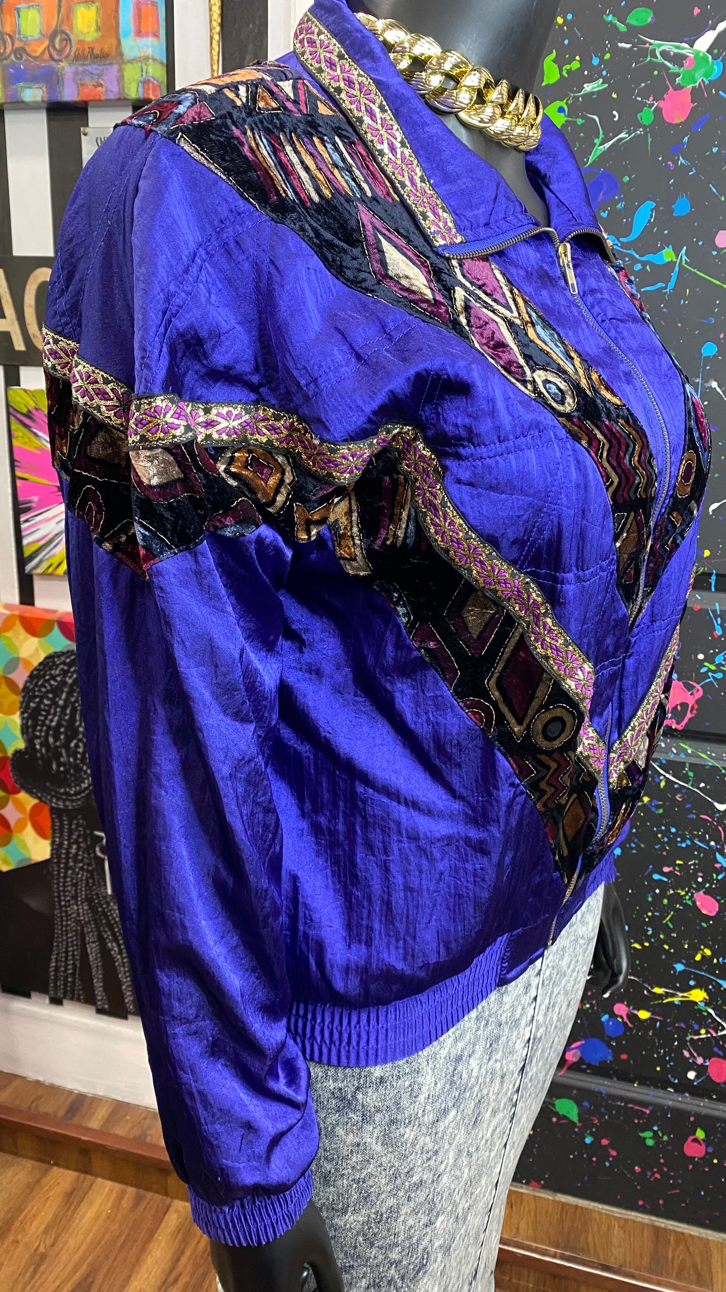 Vintage 90’s Windbreaker Jacket (20)