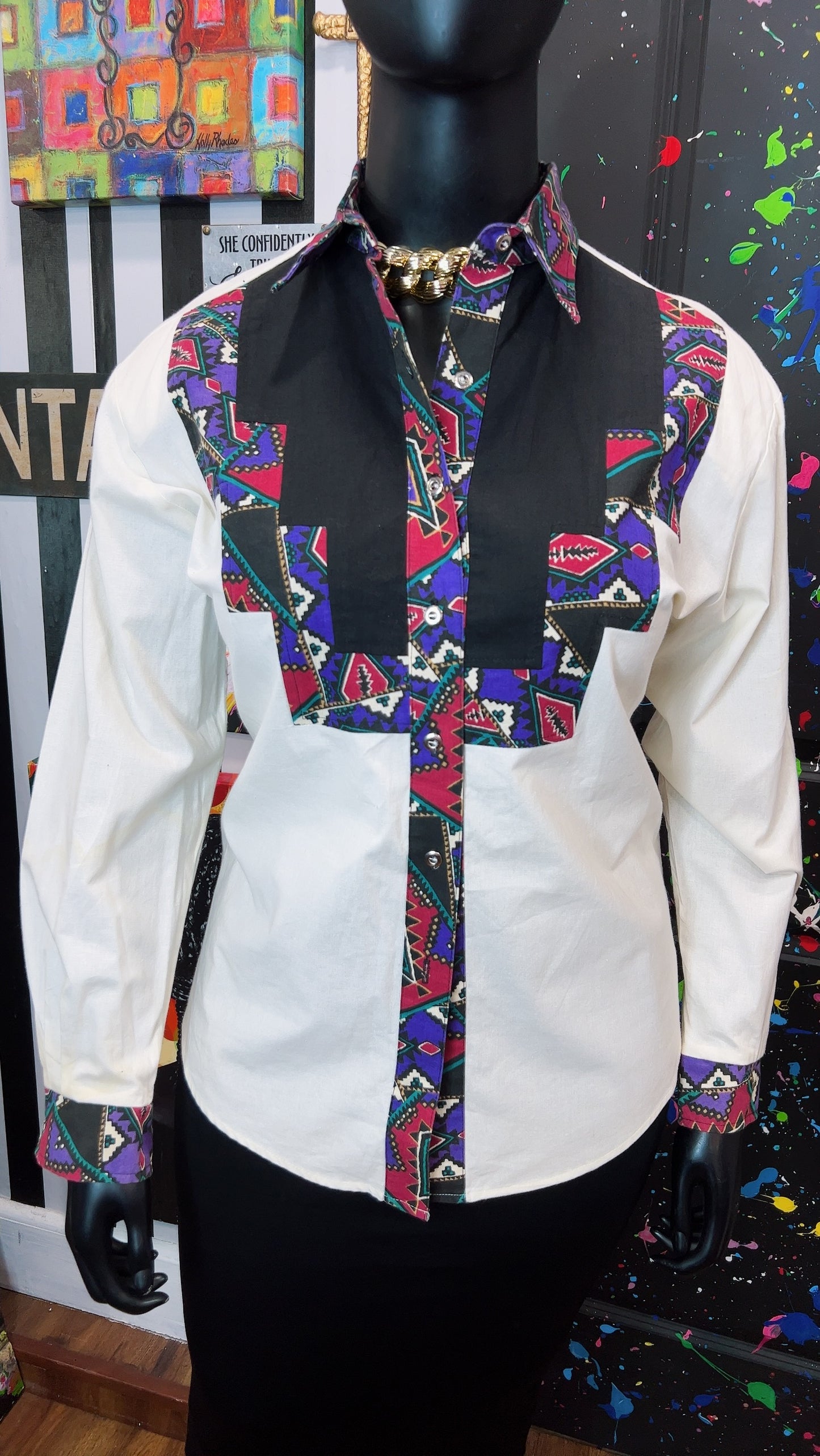 Vintage Western Blouse (18)