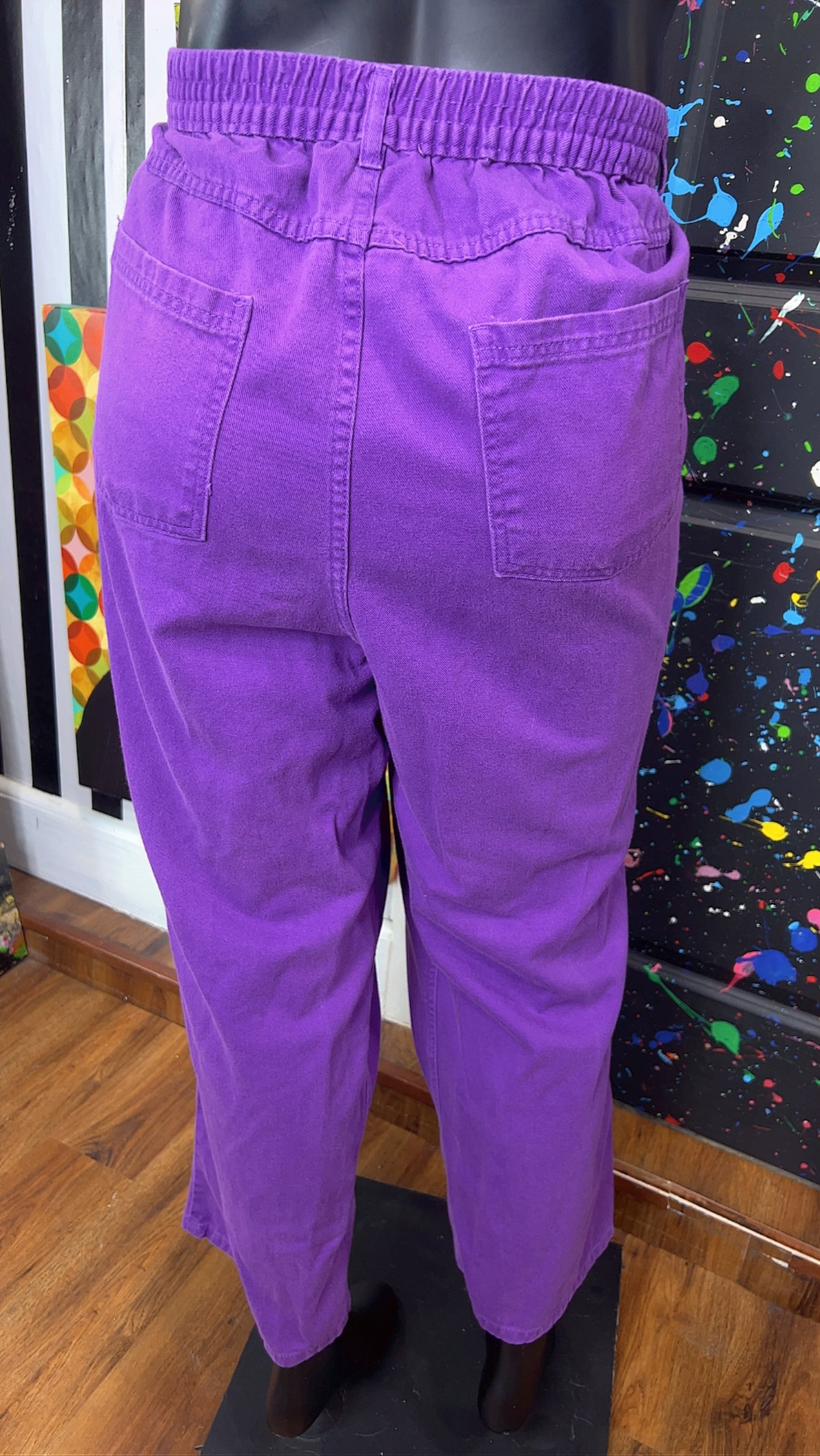 Vintage Purple Denim Jeans (28W)