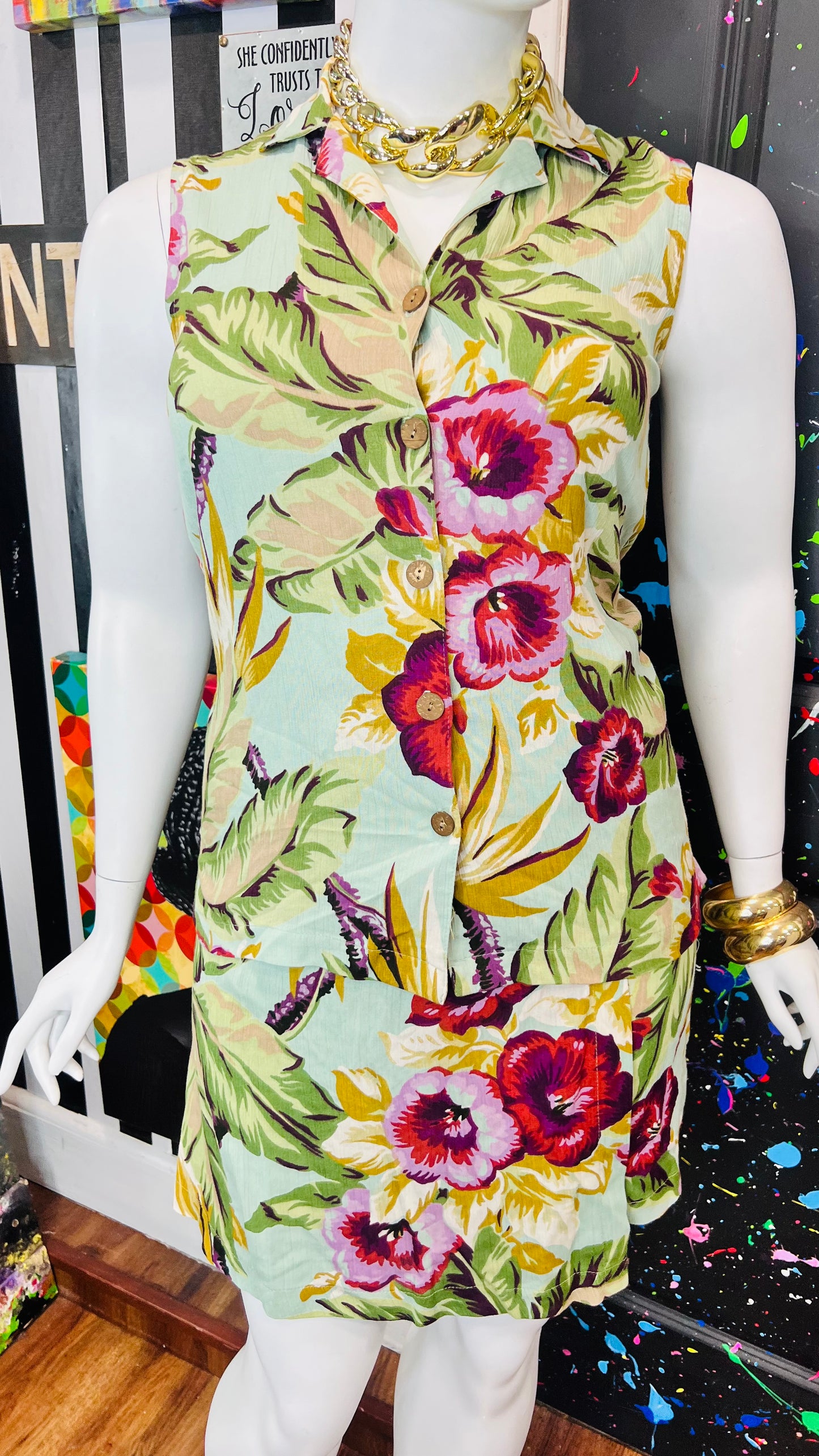 Vintage Vacation - Deadstock New w/ Tags Skort Set (12)