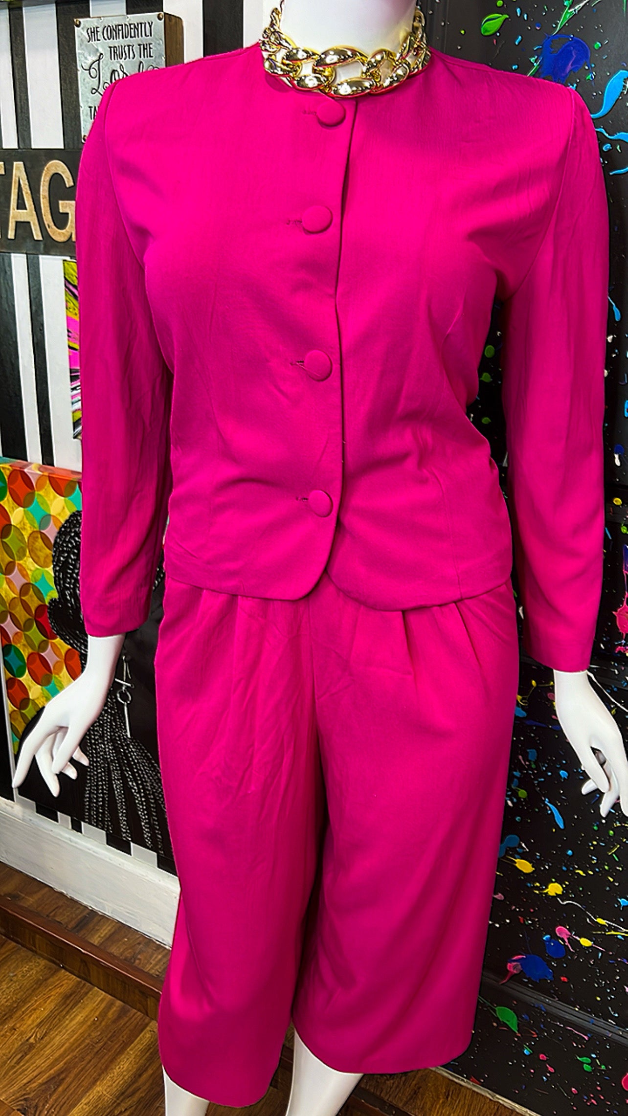 Vintage Pink Gaucho Set (16)