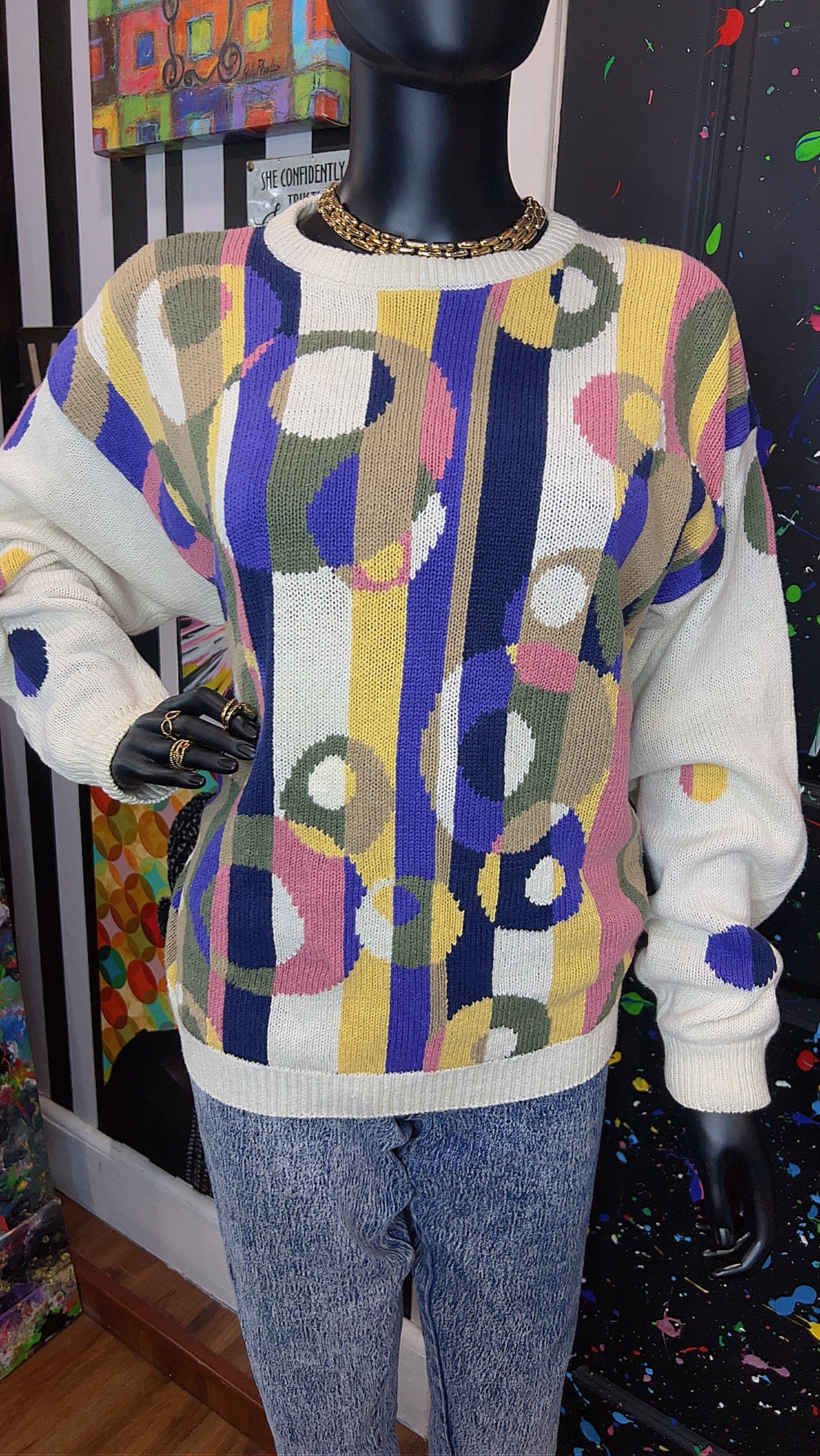 Vintage Circle Sweater (14/16)