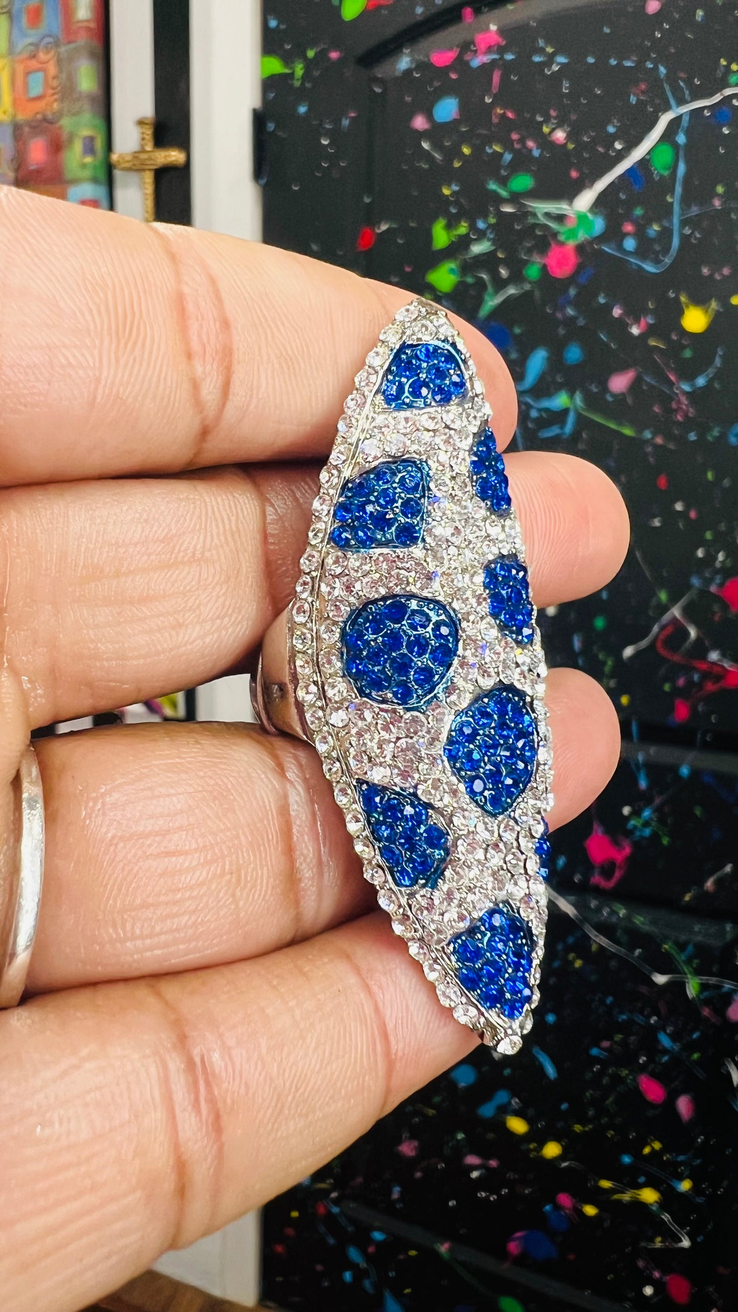 Blue Jewel Ring