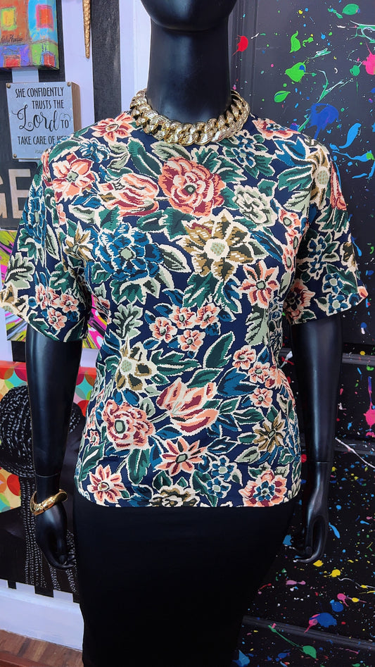 Vintage Polyester Blouse (16)
