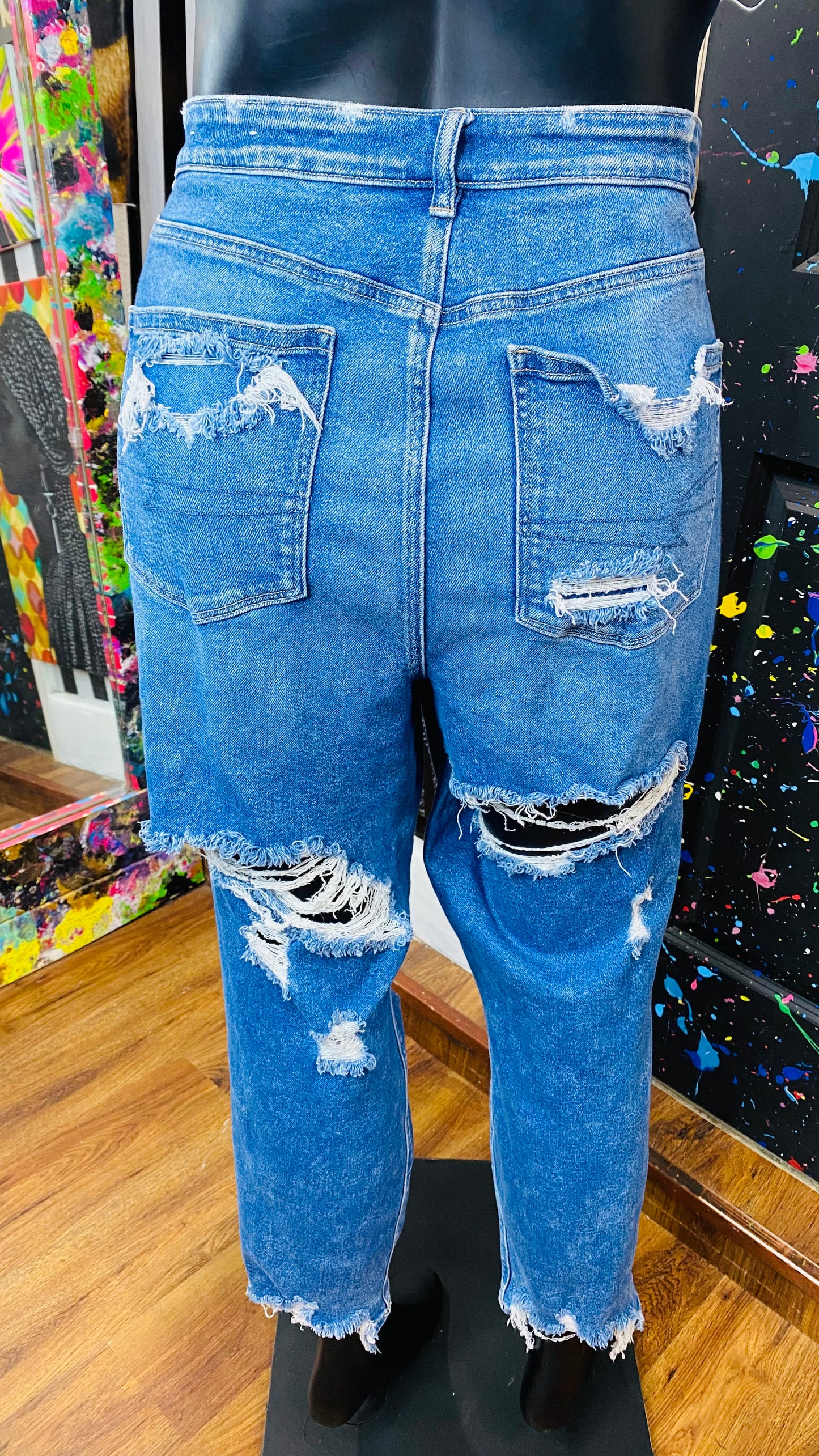 American Eagle Distressed Jeans (20)