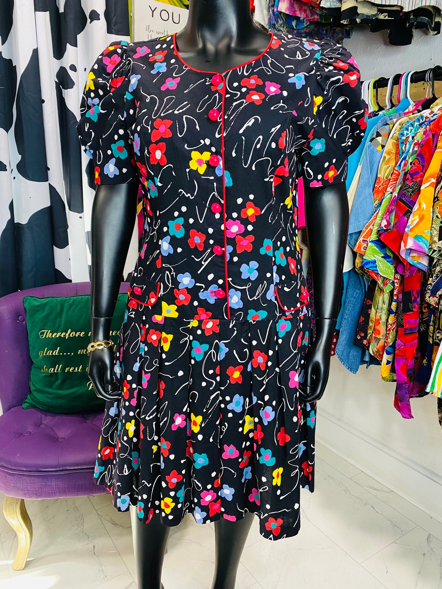 Vintage Floral Romper