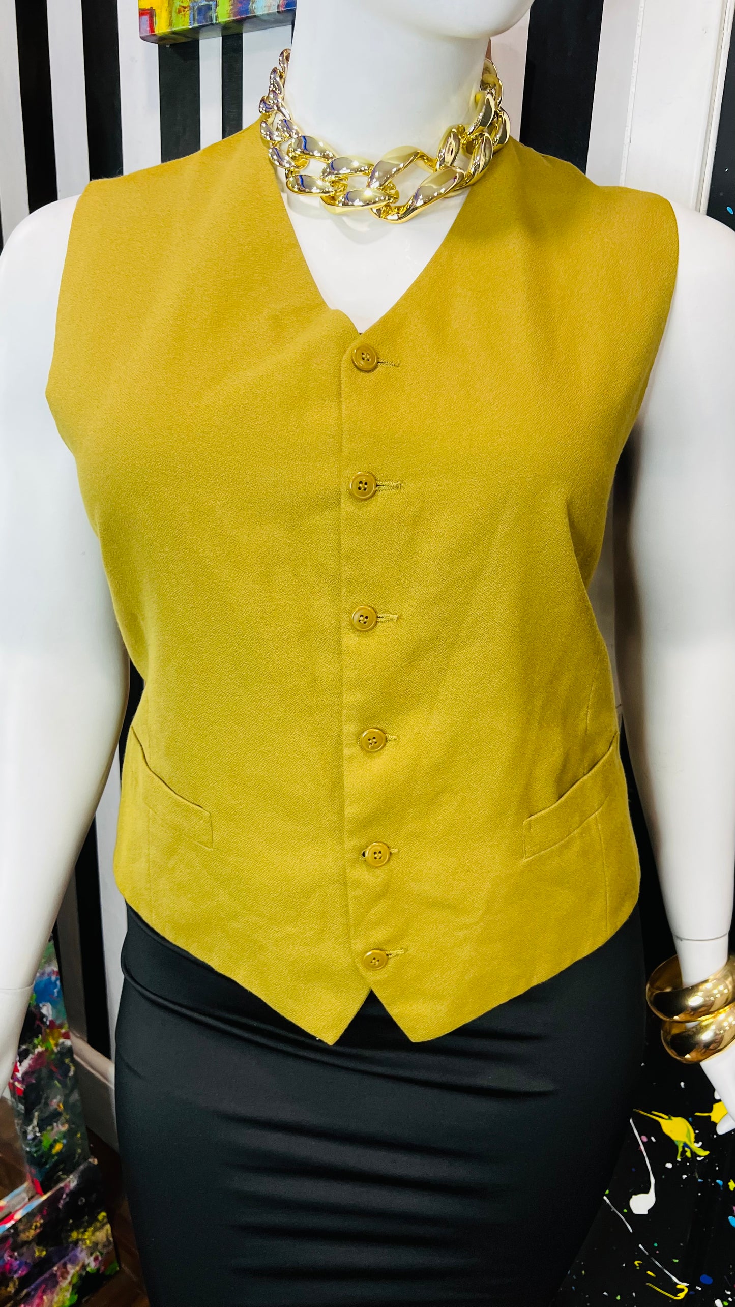 Vintage Gold Vest (14)