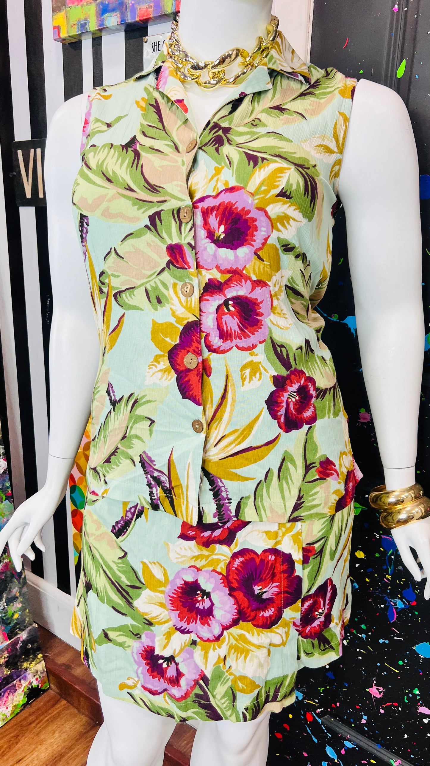 Vintage Vacation - Deadstock New w/ Tags Skort Set (12)