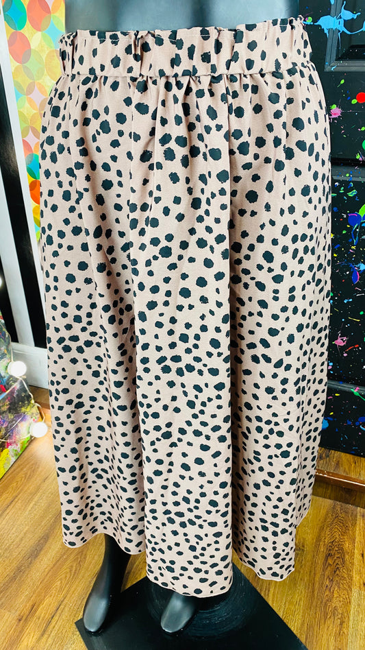 Animal Print Skirt