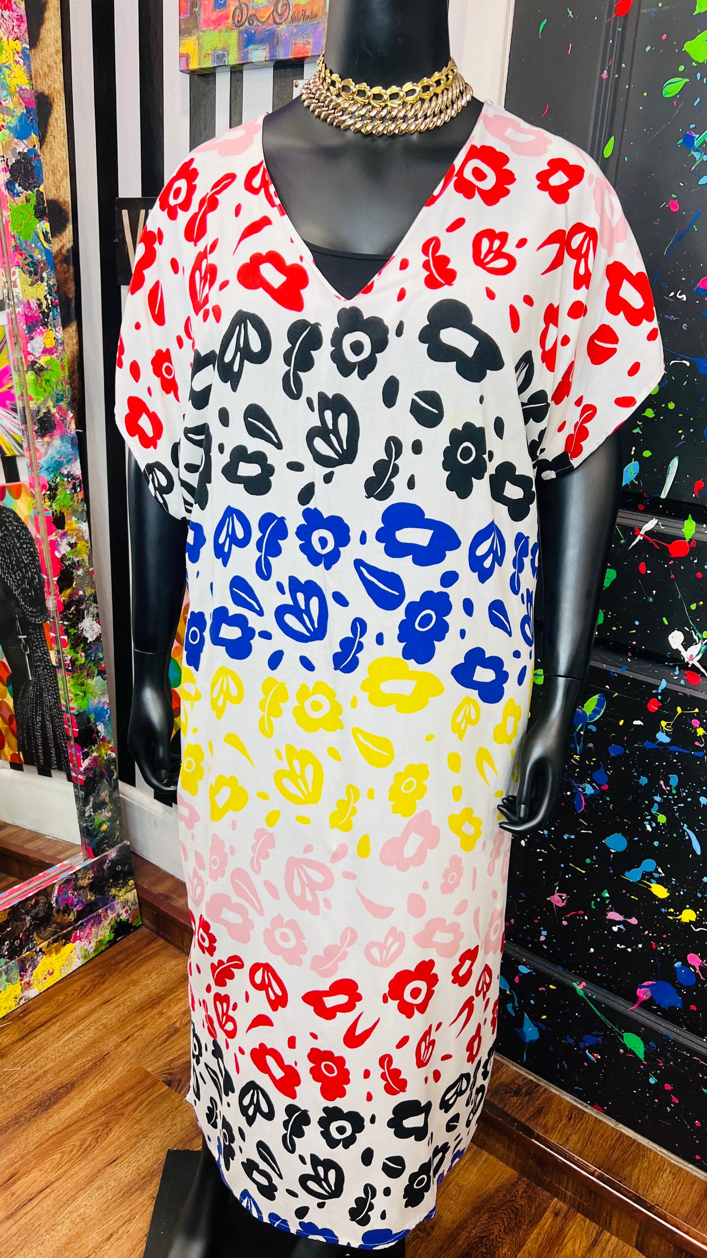 Eloquii Kaftan Dress (22/24)