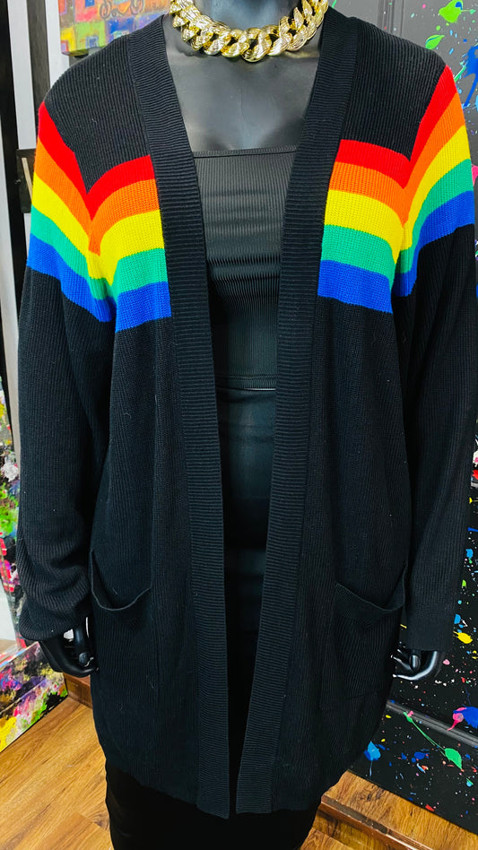 New w/ Tags Torrid Rainbow Cardigan (24/26)