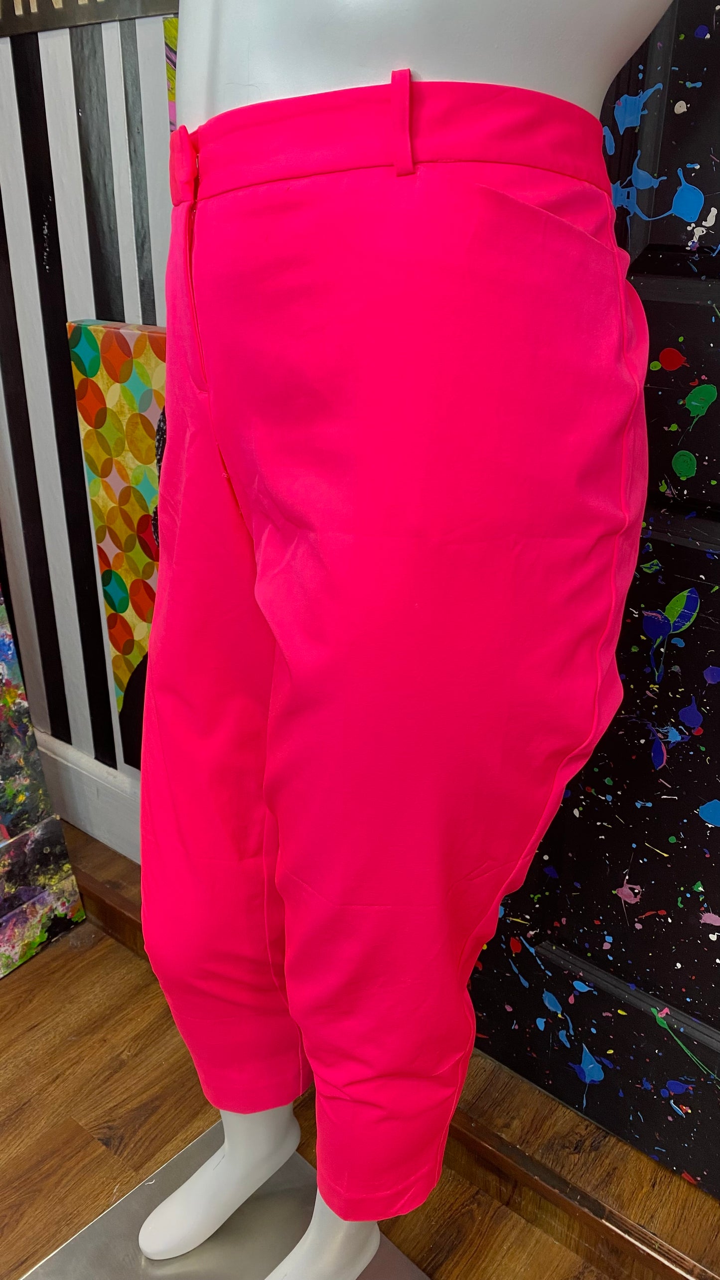 Hot Pink Worthington Slacks (18W)