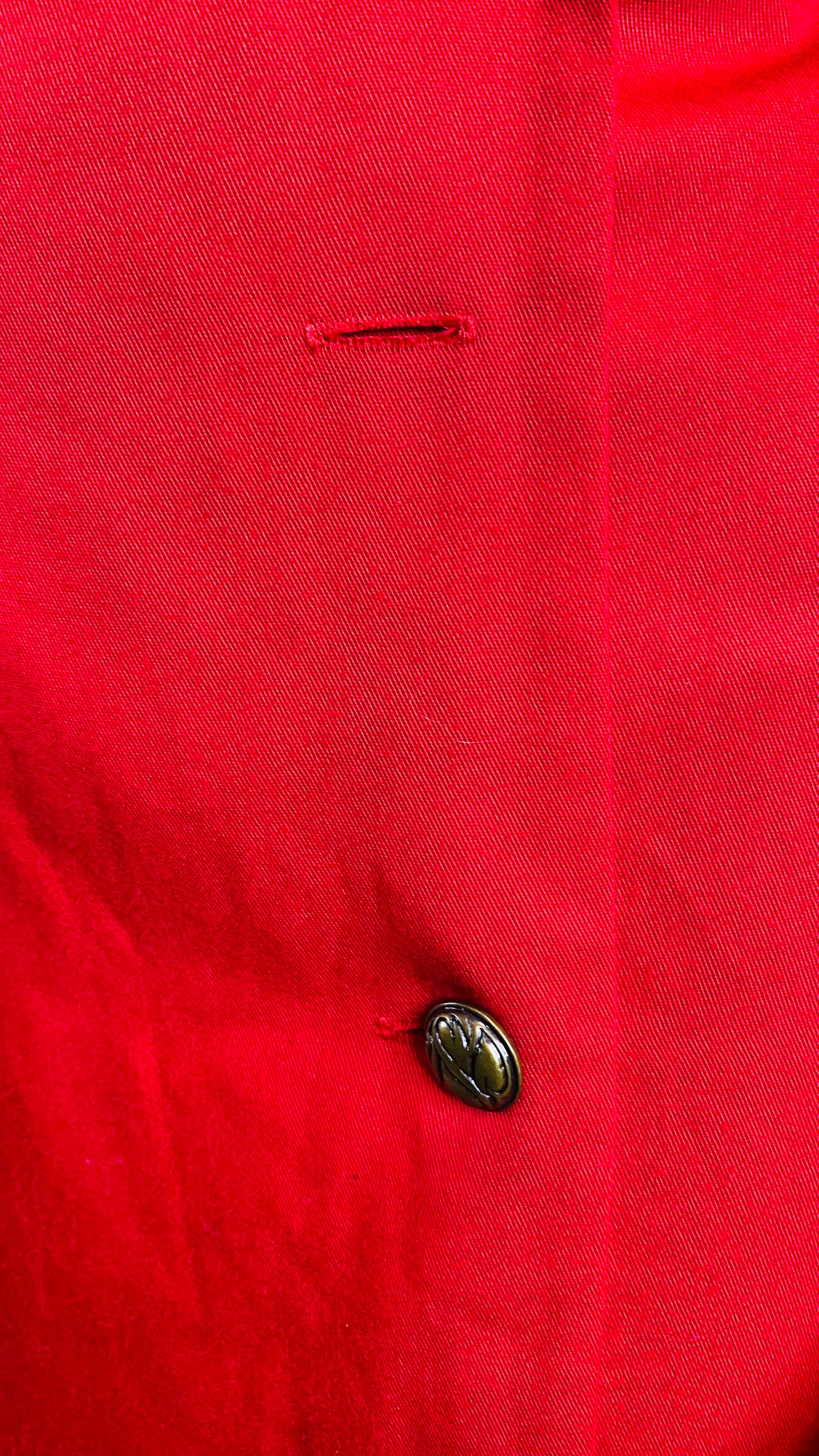 Vintage Red Blazer Dress (18T)