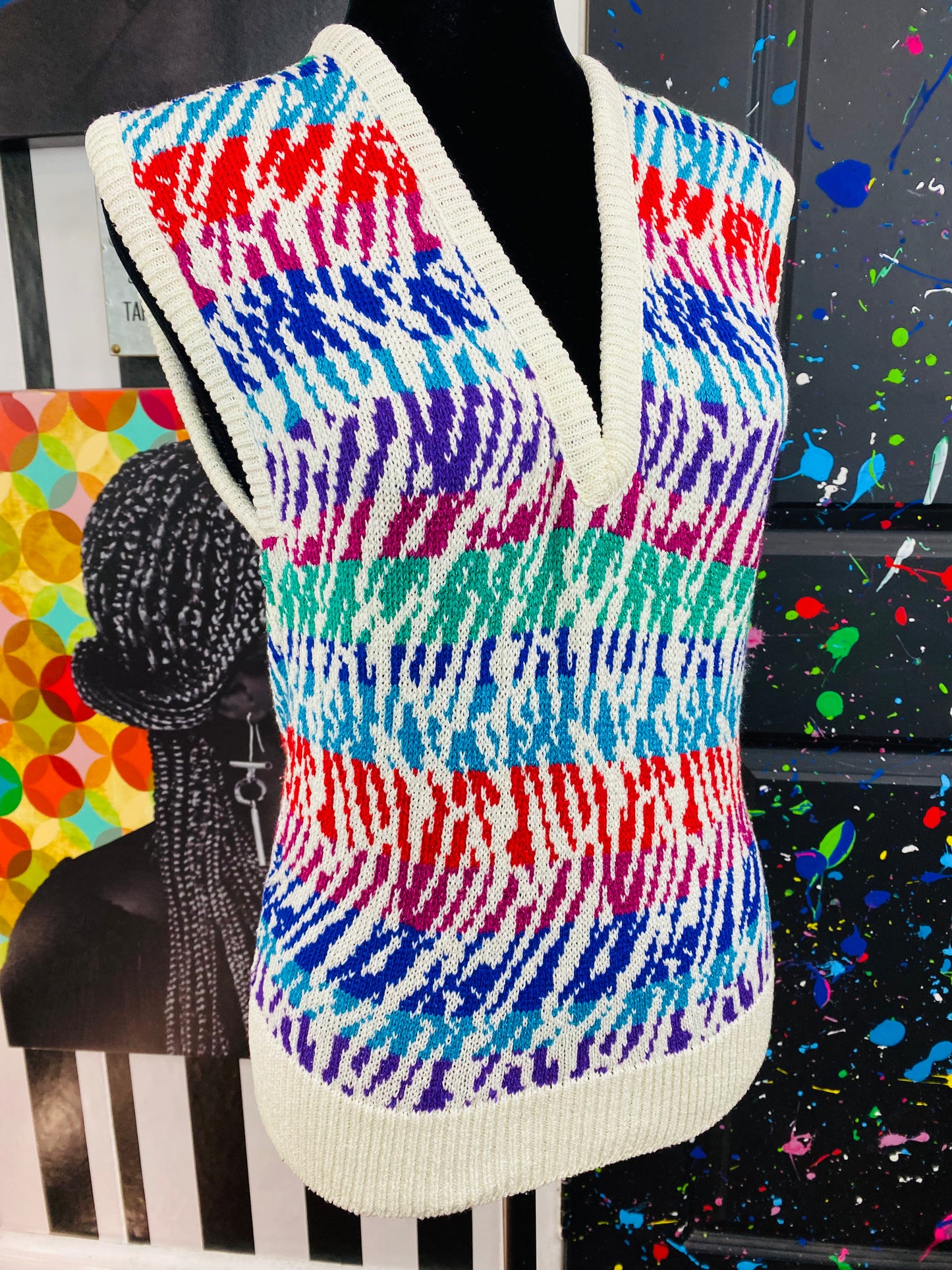 Vintage James Kenrob Knit Vest