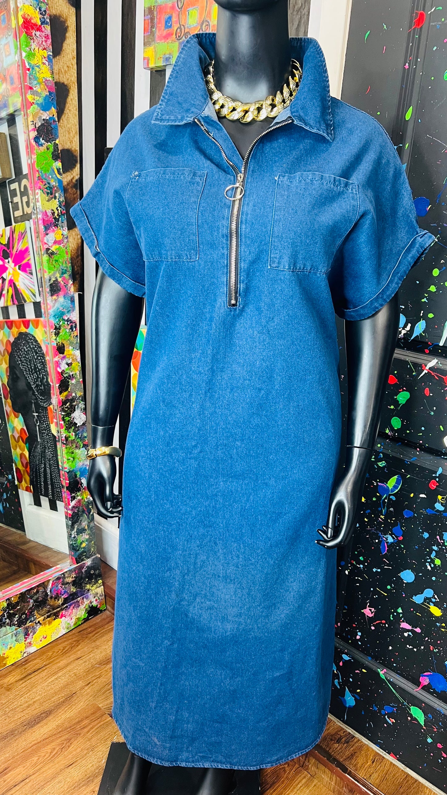 Y2K Denim Dress (18)