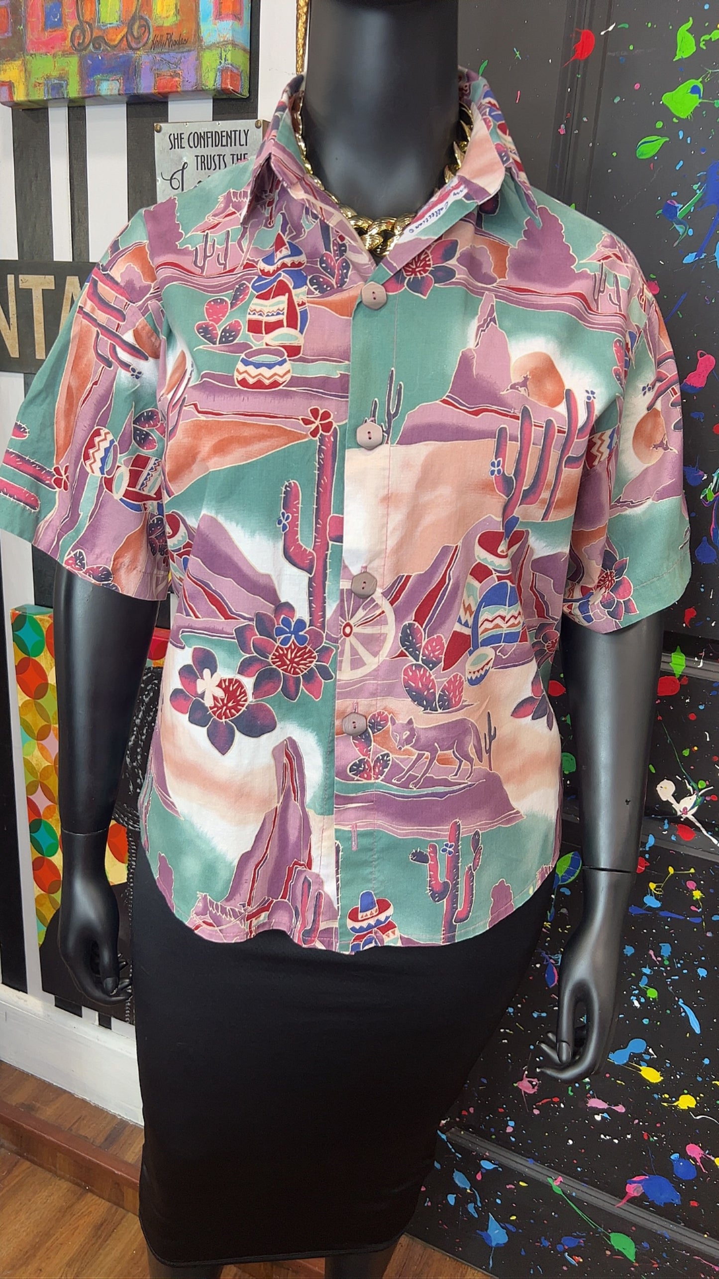 Vintage Western Blouse (18)