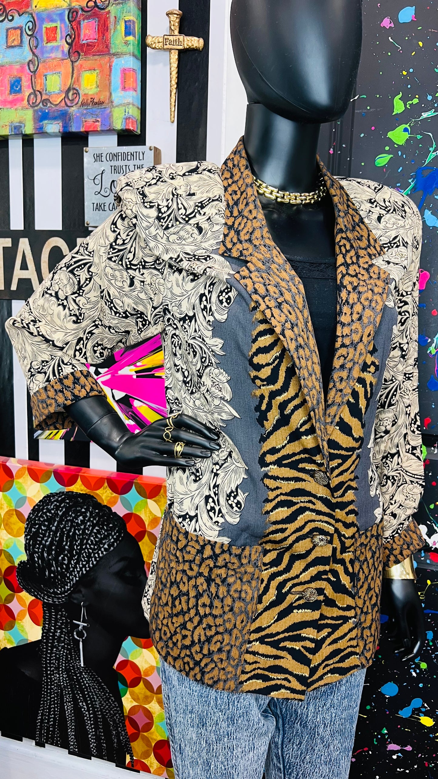Vintage Carole Little Blazer (12/14)