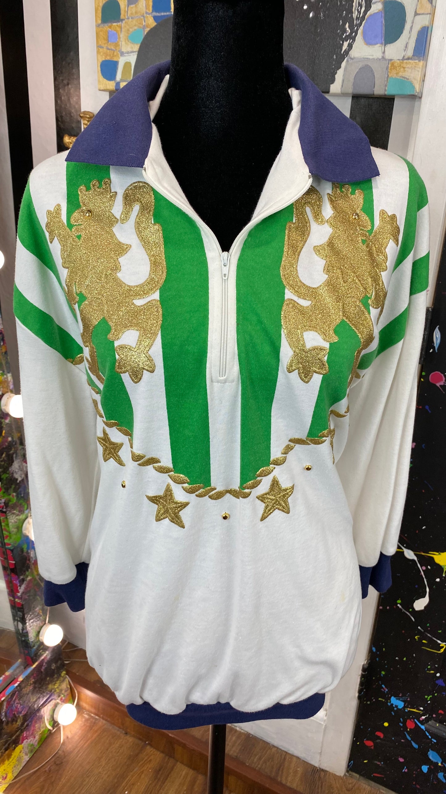 Vintage 3/4 Sleeve Blouse