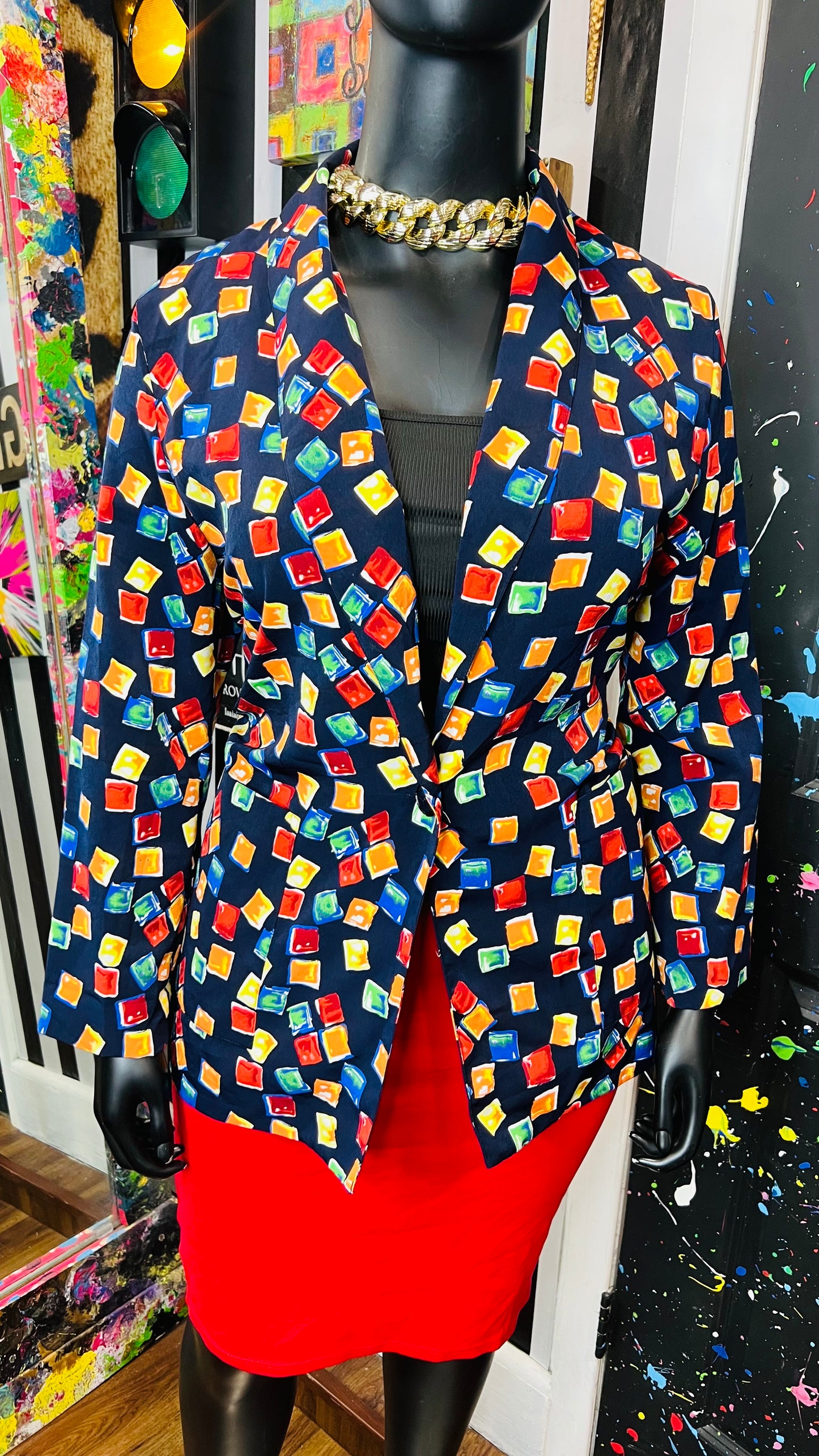 Vintage Block Blazer (16)