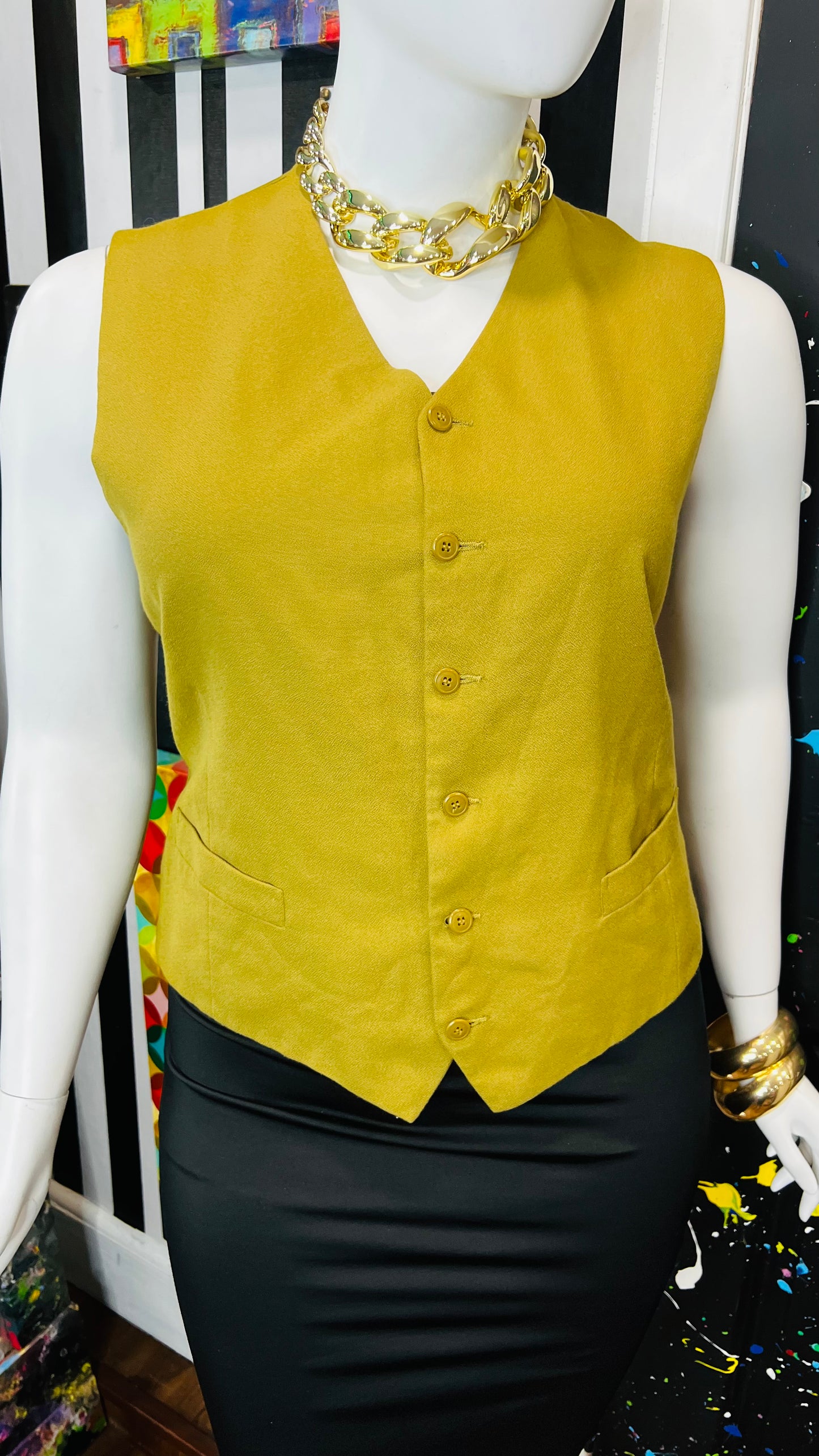 Vintage Gold Vest (14)