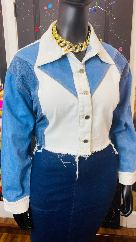 Patchwork Denim Jacket (16)