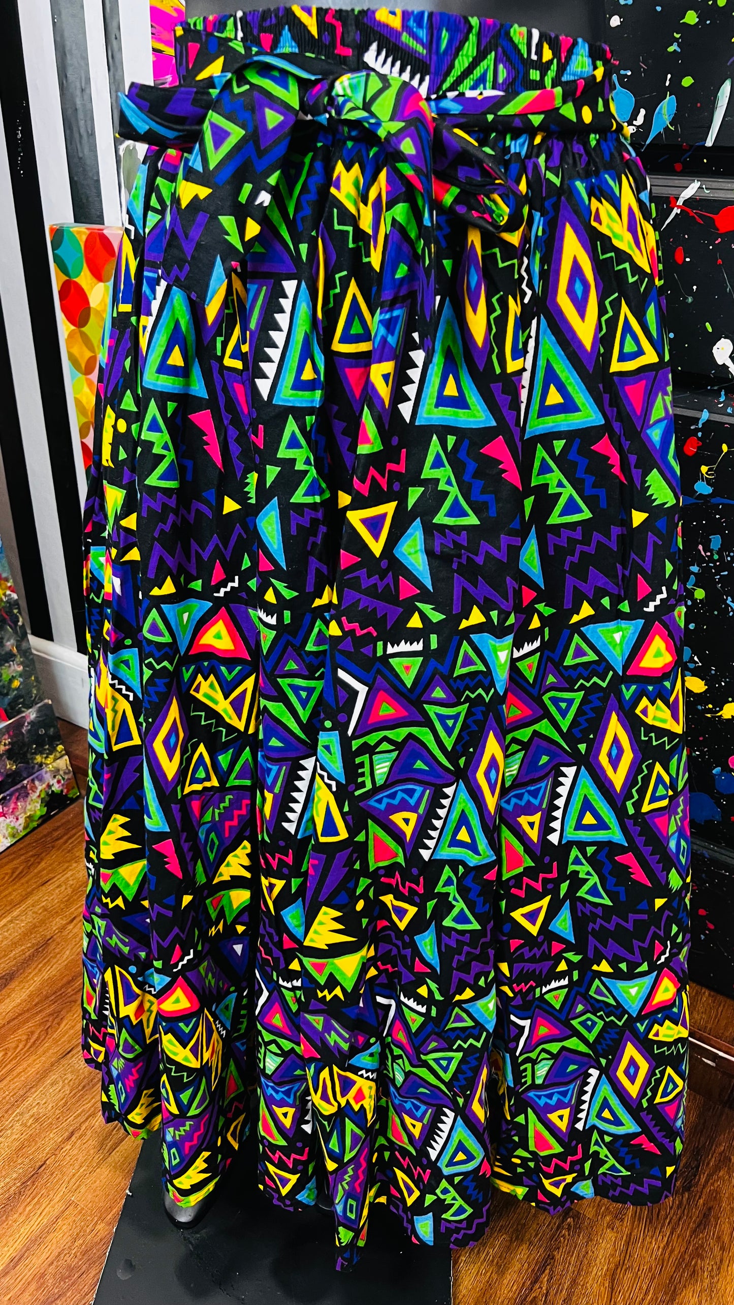 100% Cotton 90’s Print Skirt- New w/ Tags (OS)