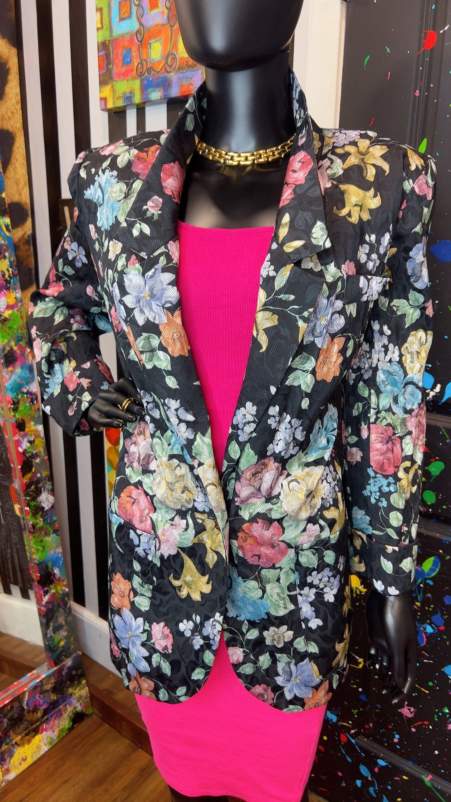 Vintage Floral Blazer (14)