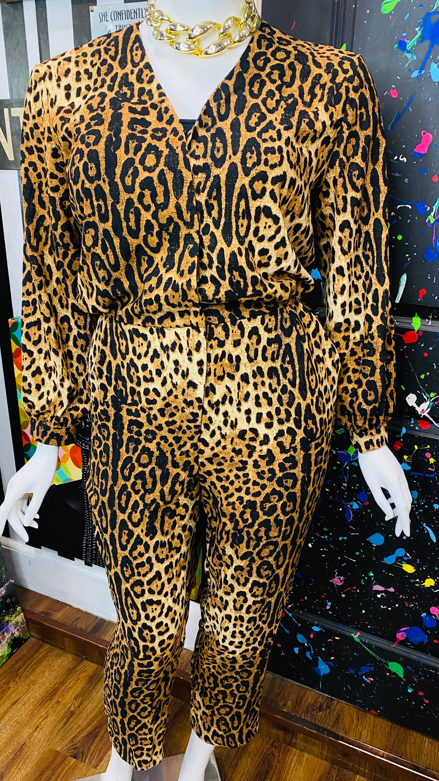Animal Print Jumpsuit (20)