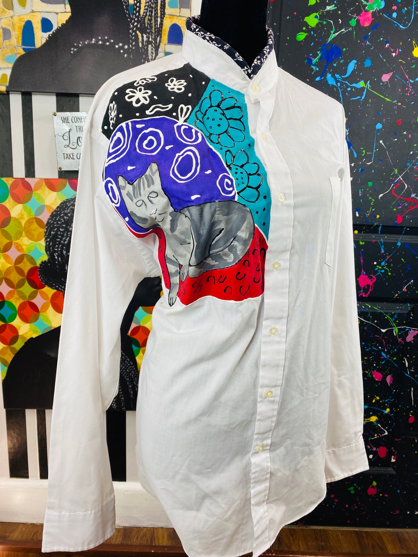 Vintage Long Sleeve Blouse