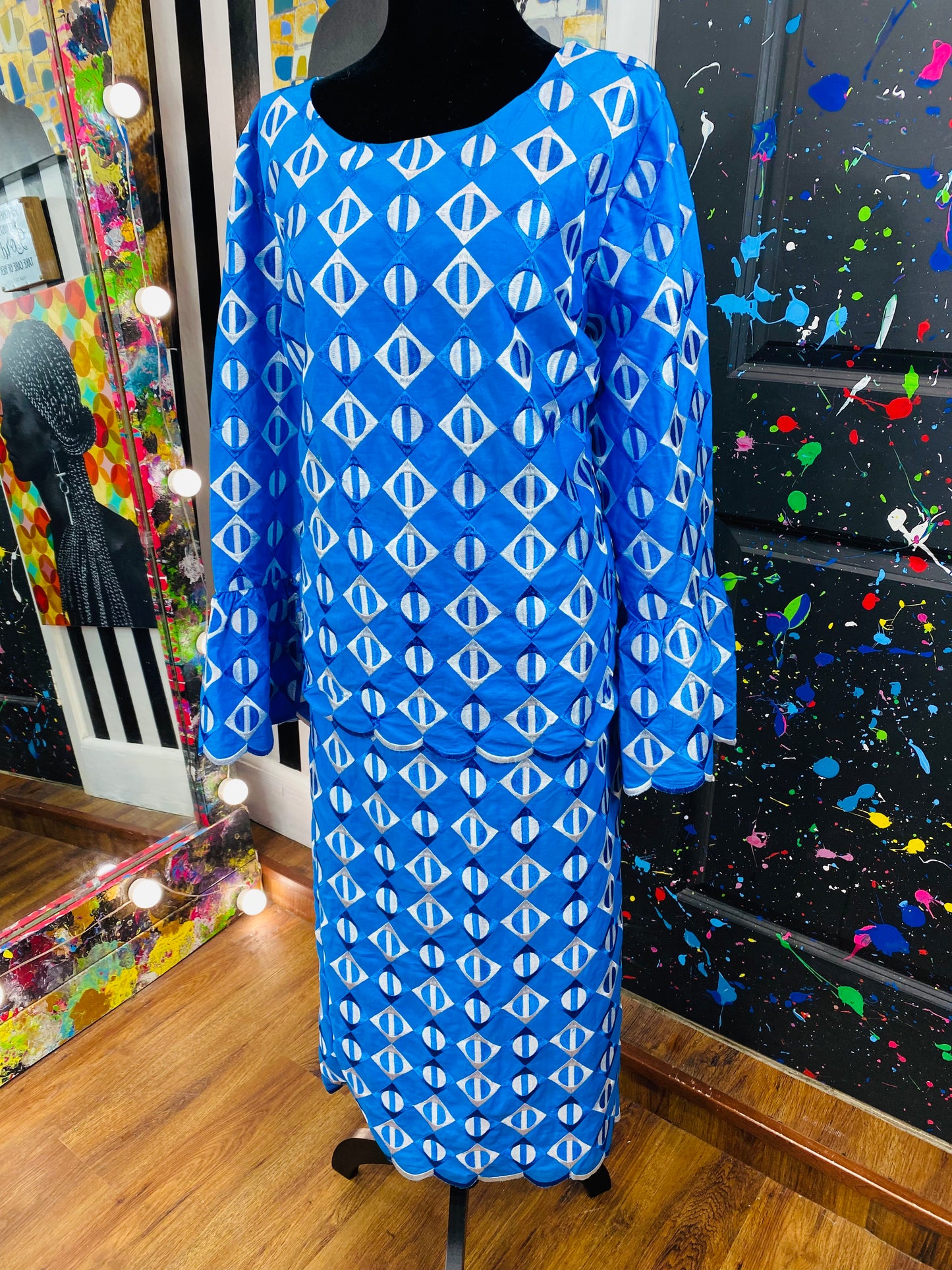 Vintage Ashro 2 piece Skirt Set