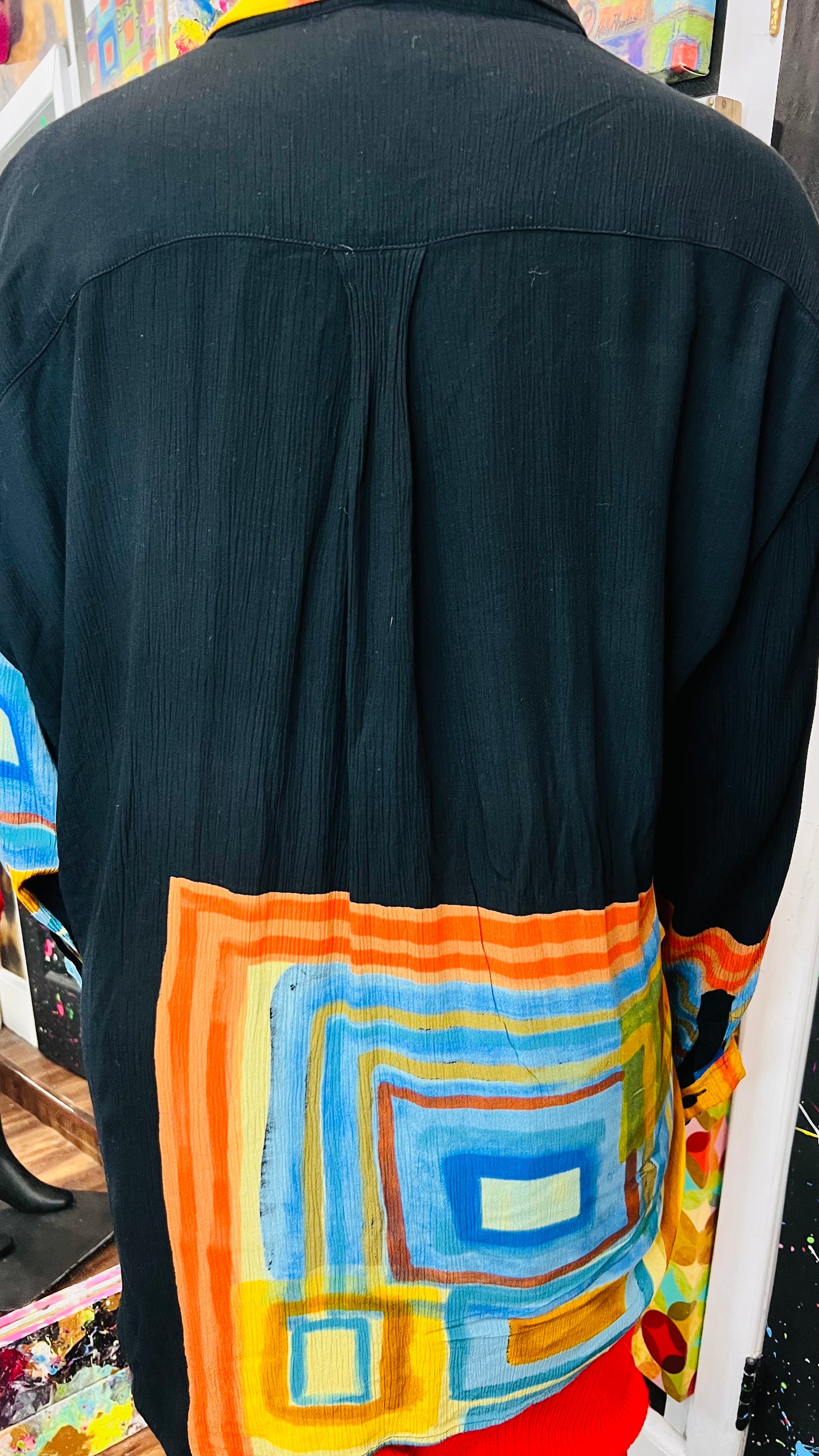 Vintage Rayon 90’s Blouse (24/26)