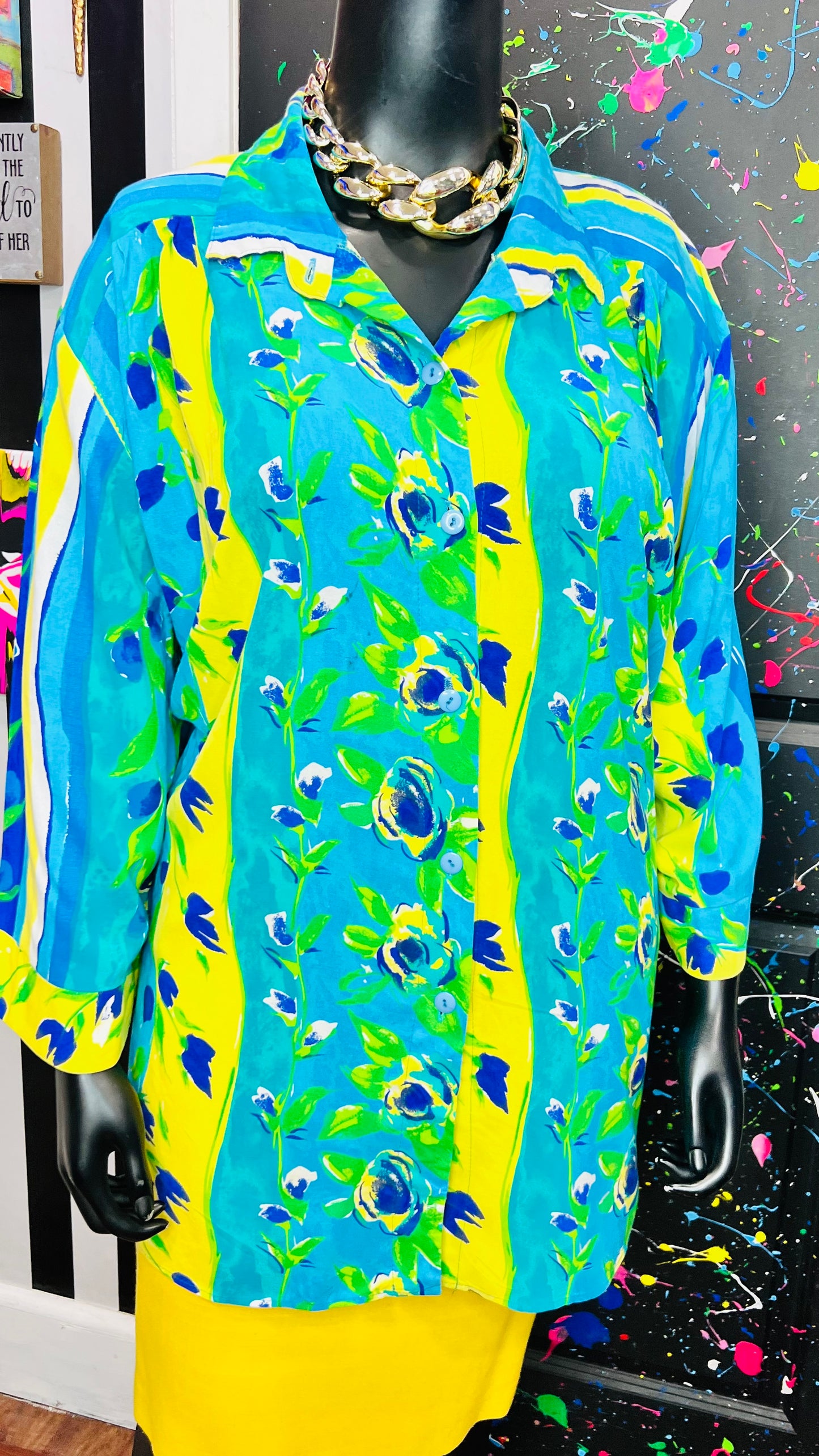 Vintage Rayon A Personal Touch Blouse (26/28)