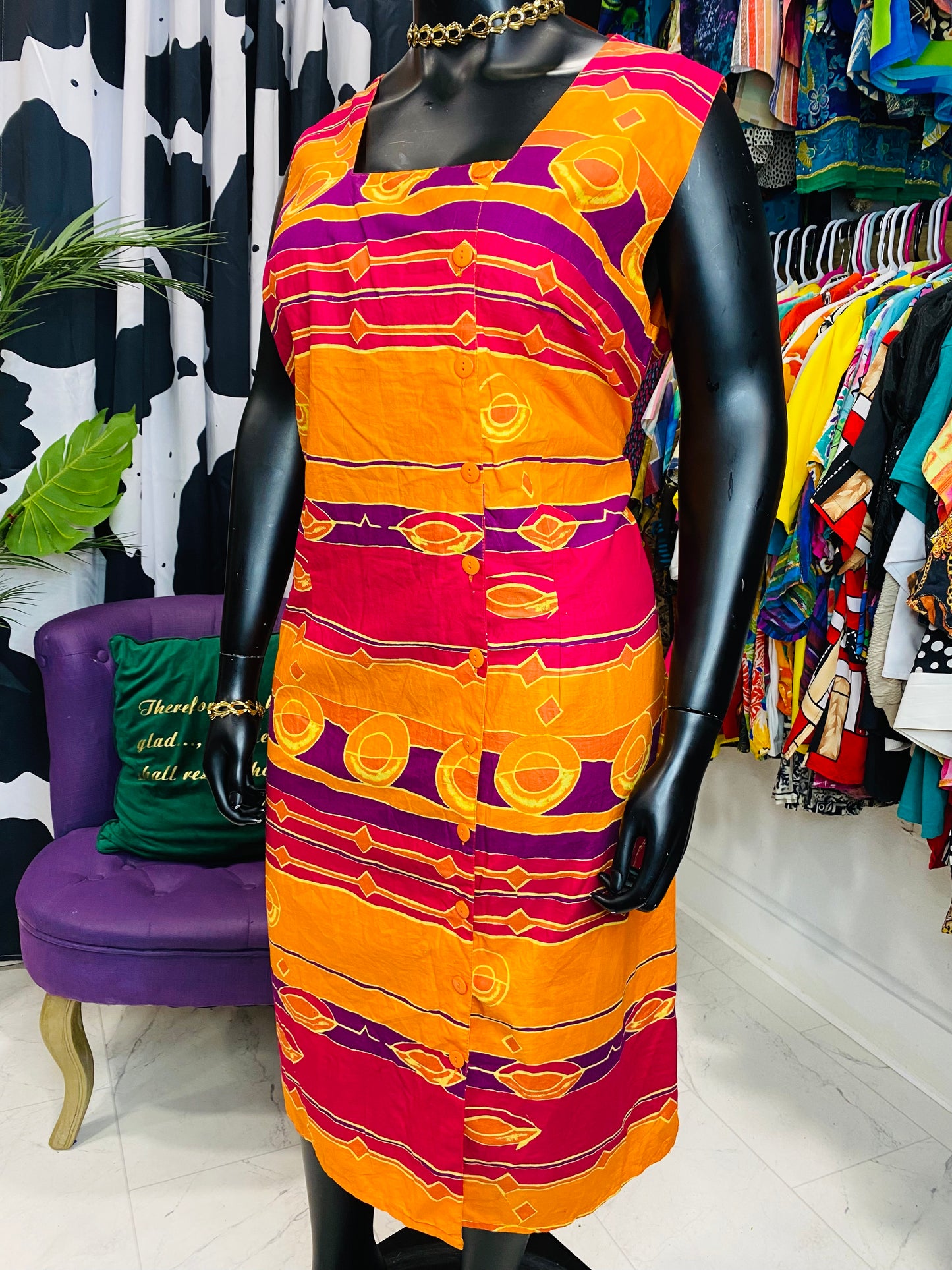 Vintage Sleeveless Dress