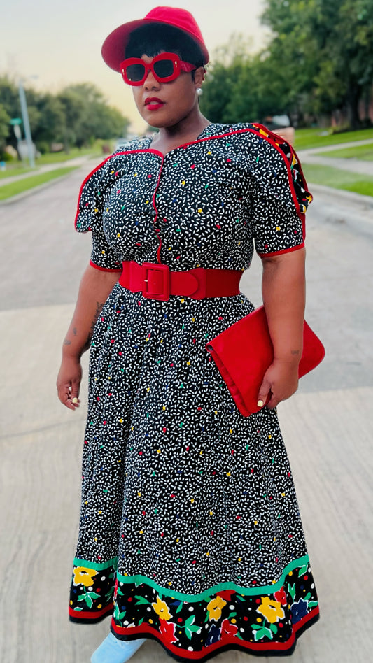 Plus Size Vintage Choon of California Dress (18)