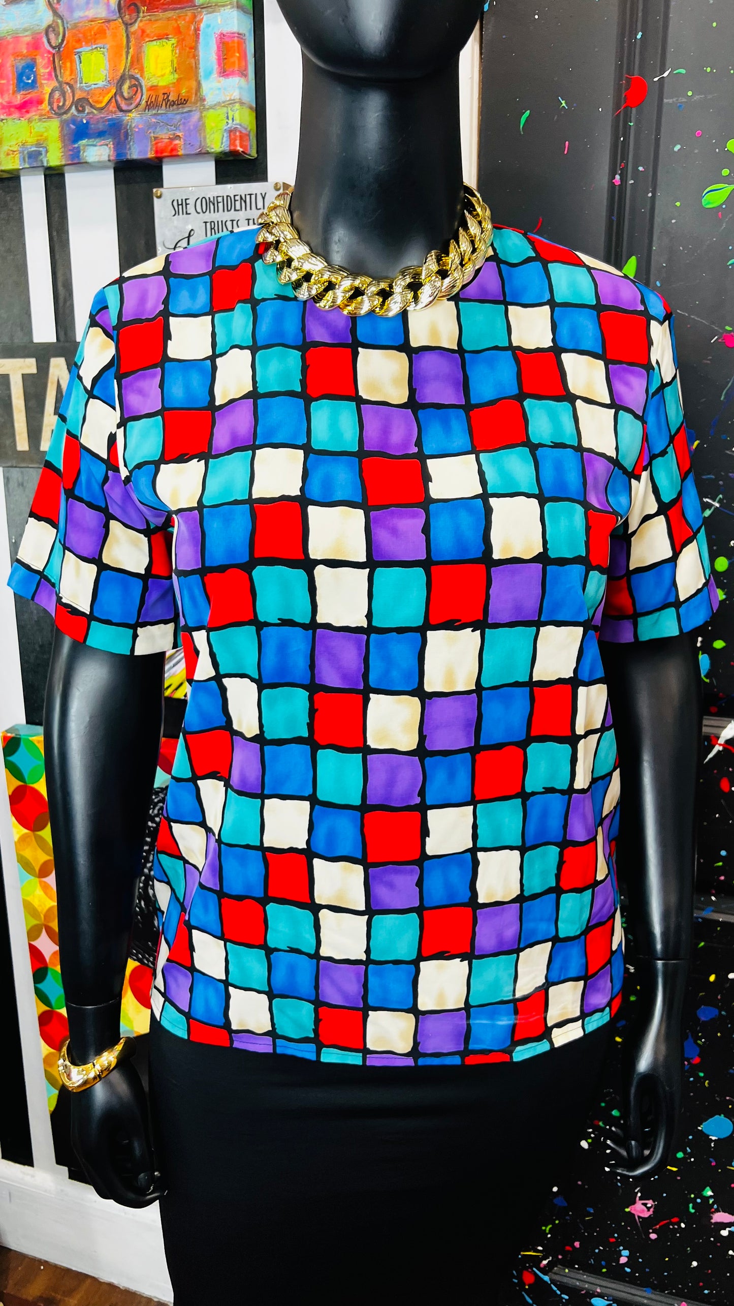Vintage Block Blouse (14)