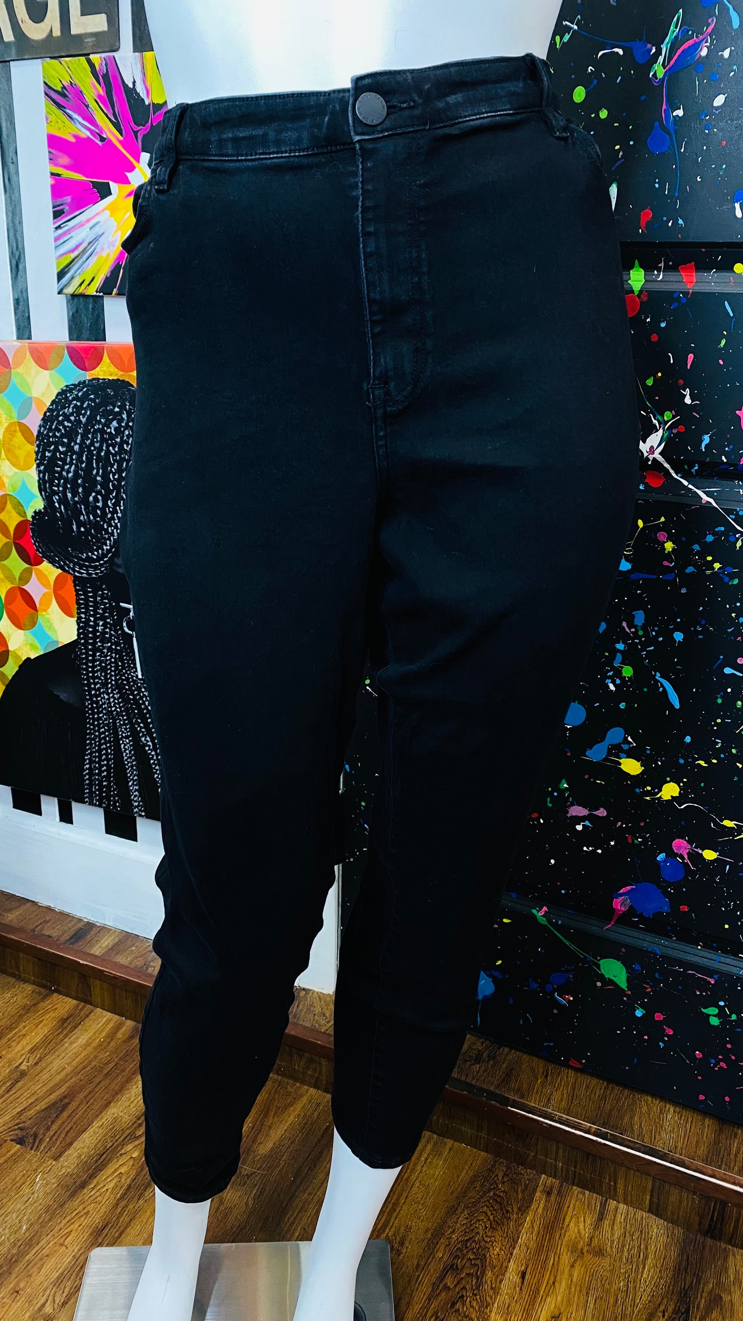 Ashley Stewart Black Jeans (26)